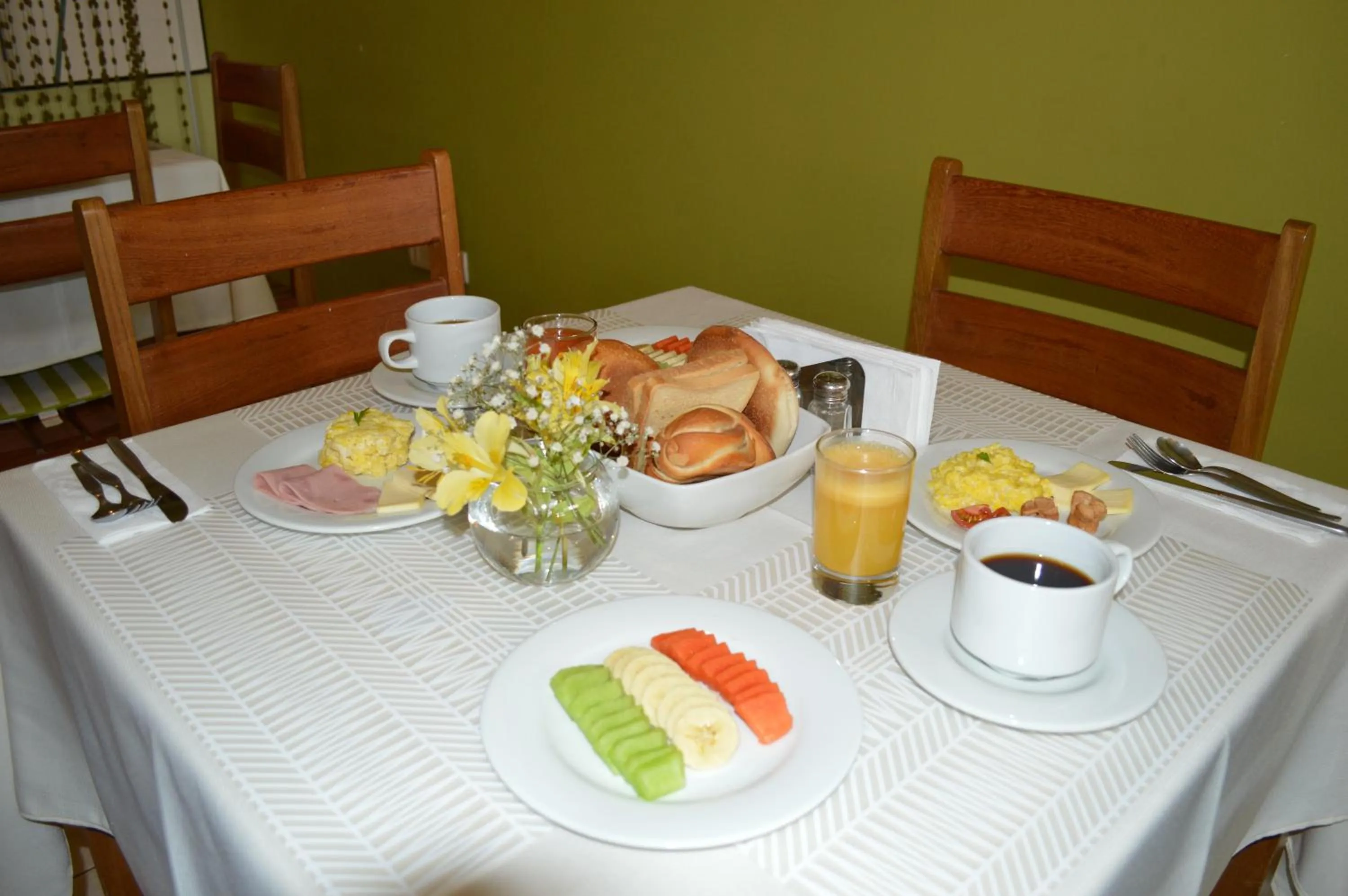 Food close-up in Florida del Inca Hotel