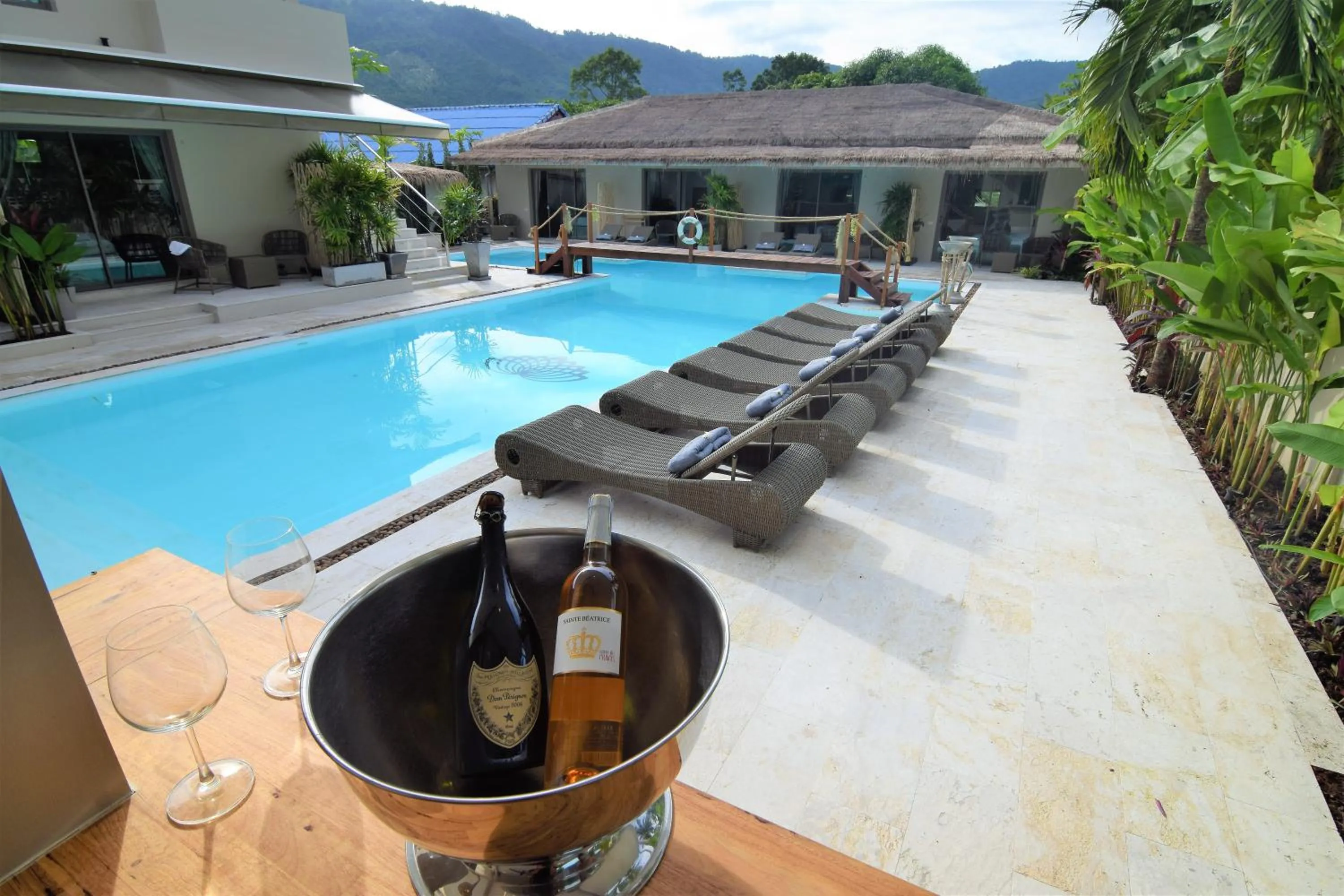 Pool view in AMAYA Resort