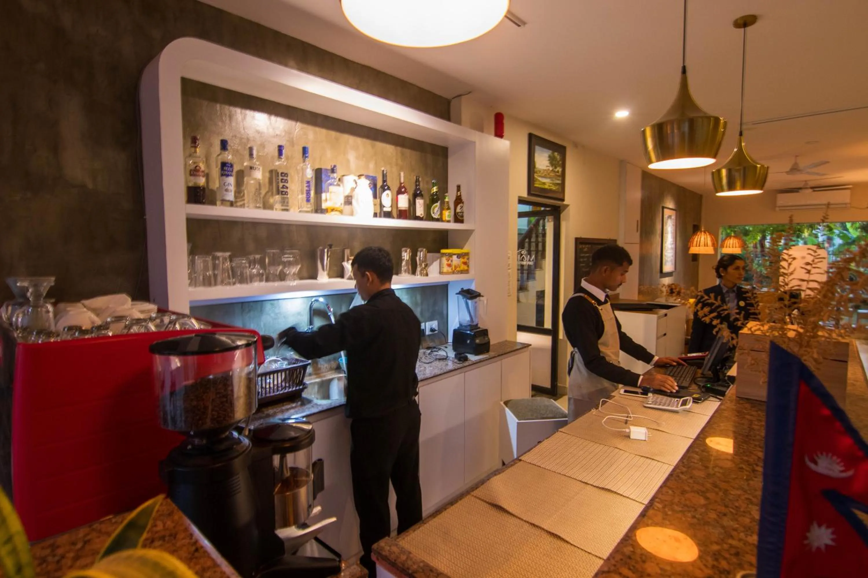 Lounge or bar in Hotel Ananda Inn