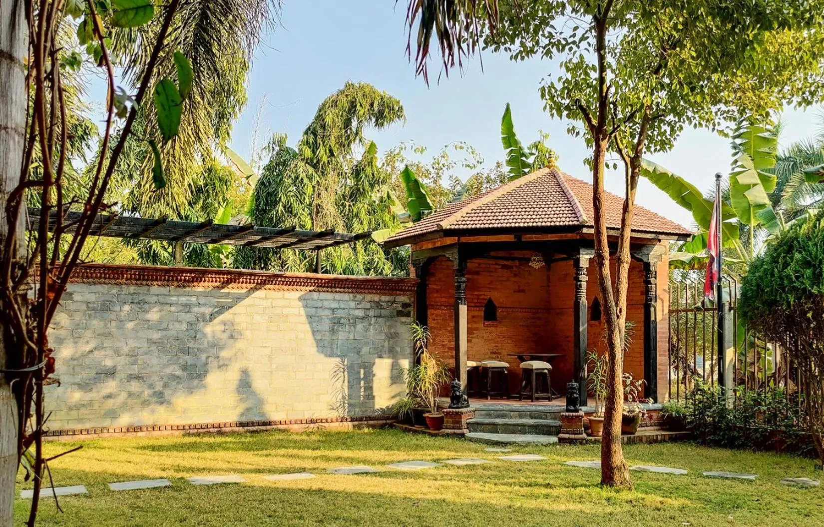 Property building in Hotel Ananda Inn