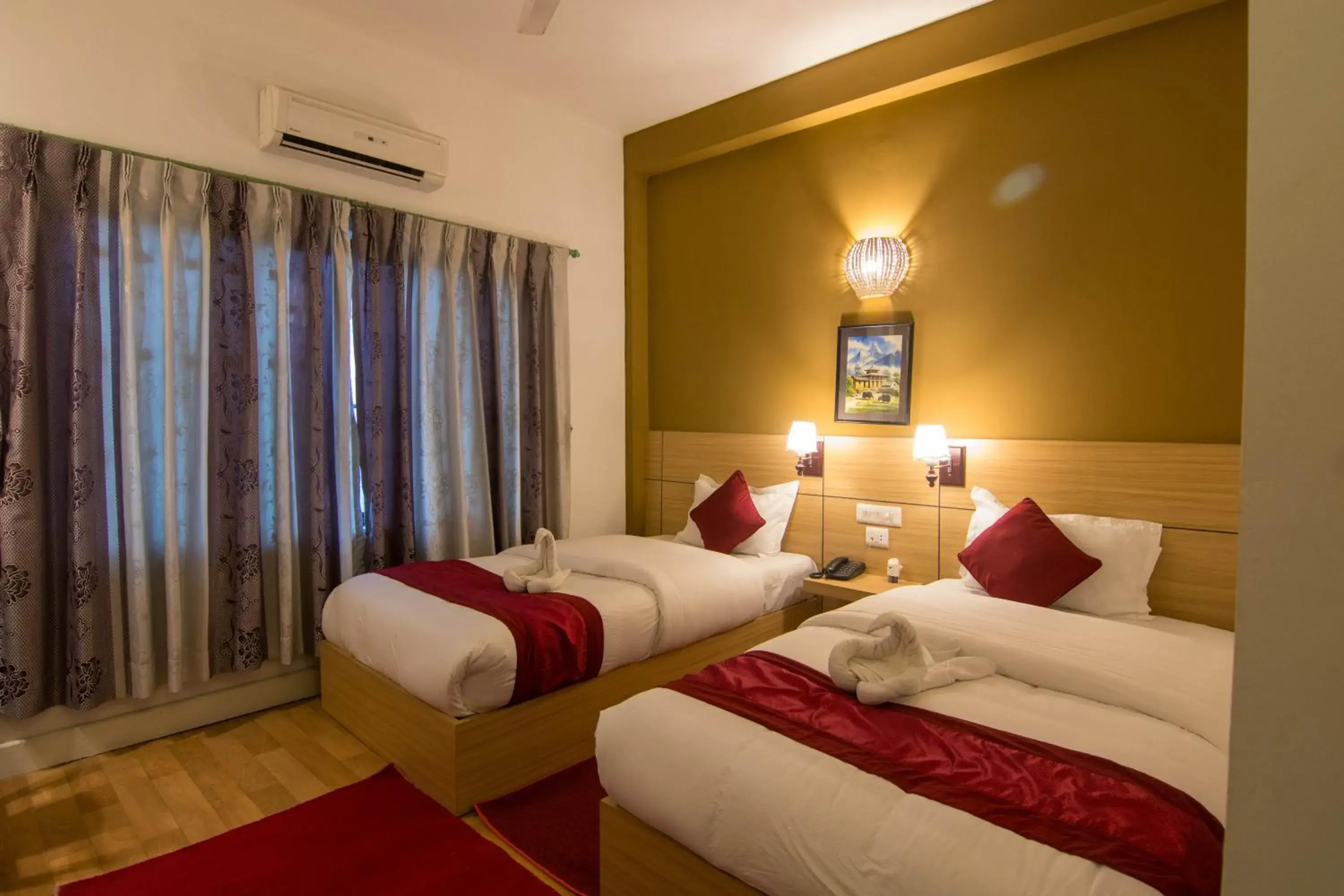 Deluxe Twin Room - single occupancy in Hotel Ananda Inn Deluxe Twin Room - single occupancy in Hotel Ananda Inn