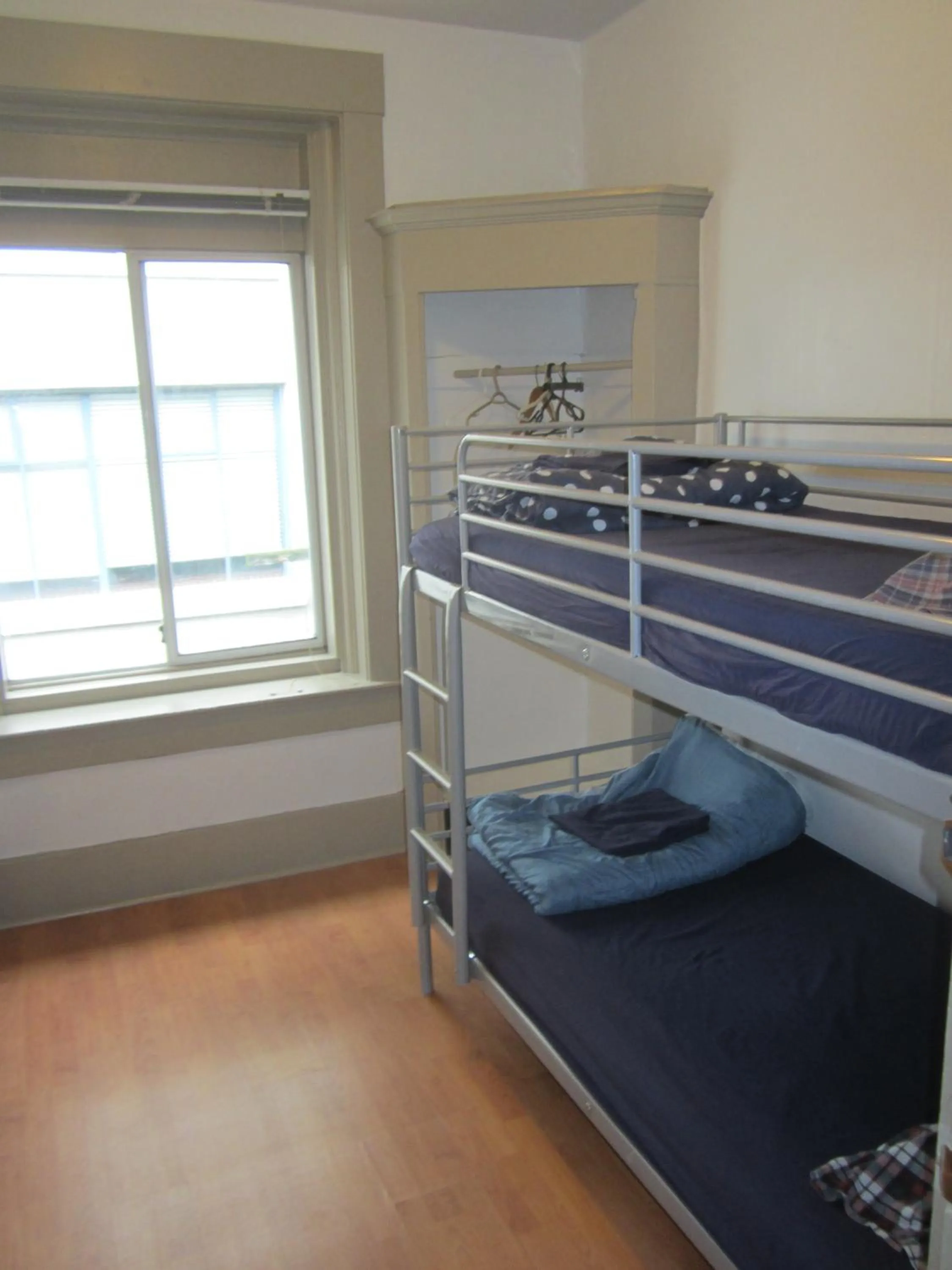 Shower, Bed in St Clair Hostel