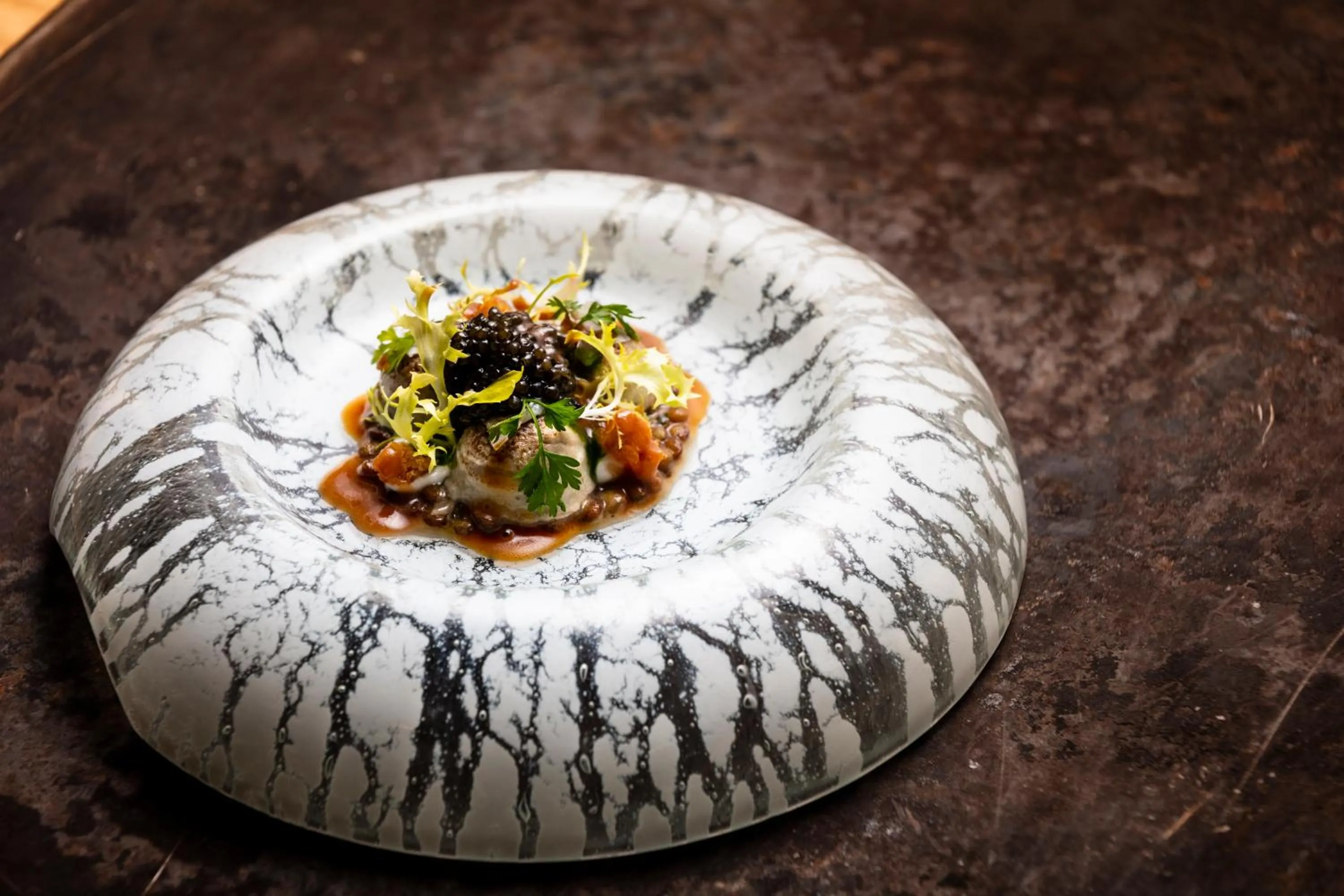 Food and drinks in Hôtel & Restaurant Origines par Adrien Descouls - Teritoria