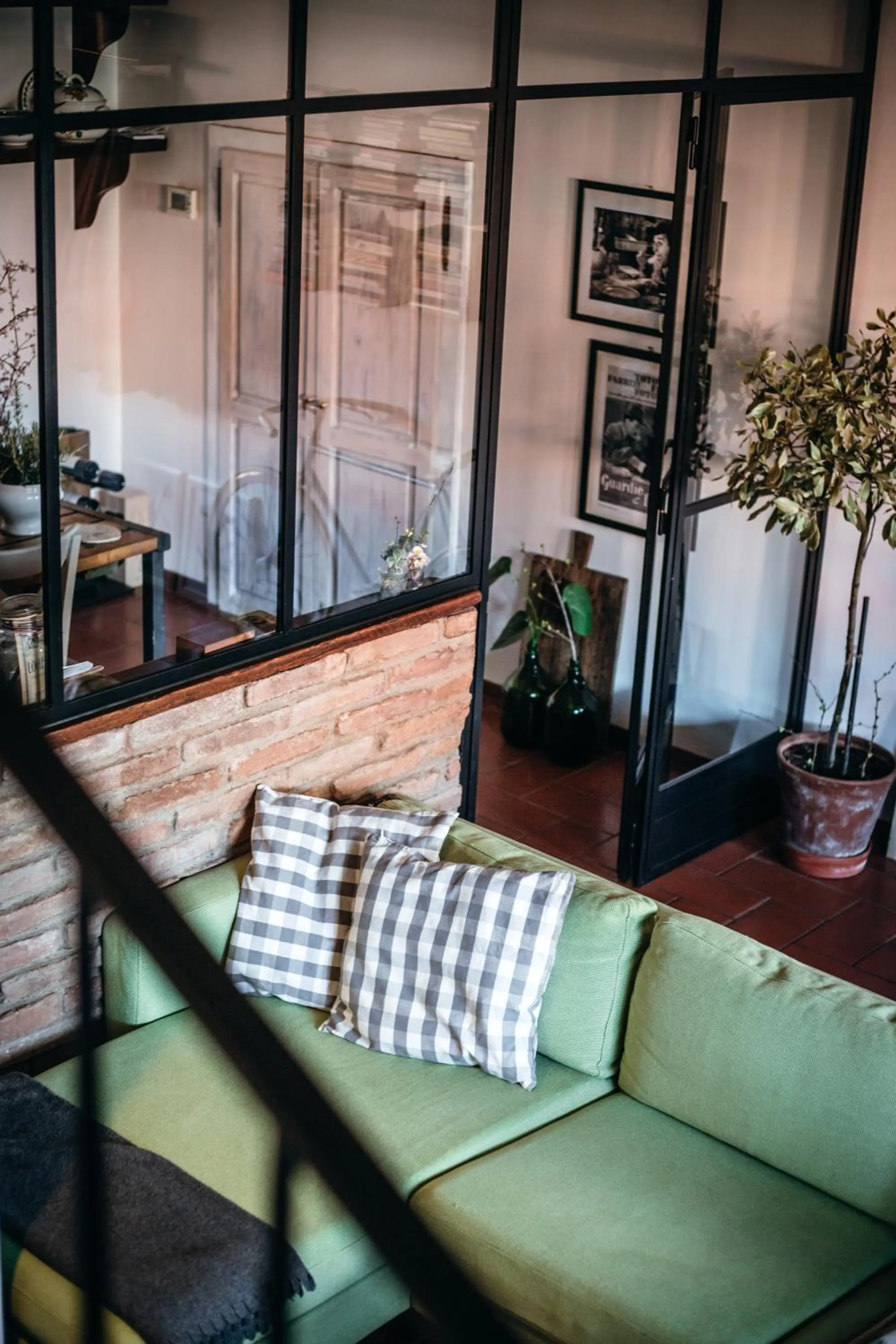Living room in A casa mia