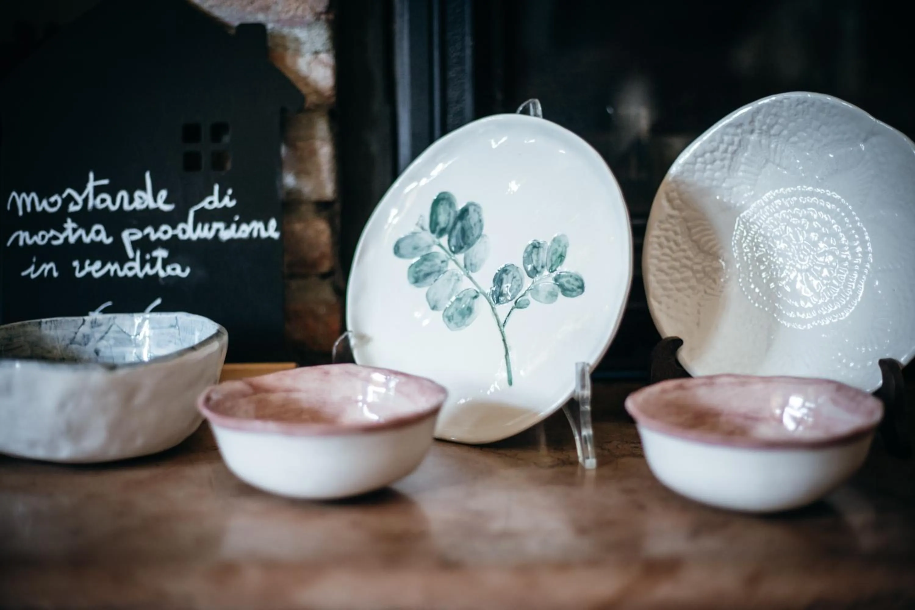 Decorative detail in A casa mia