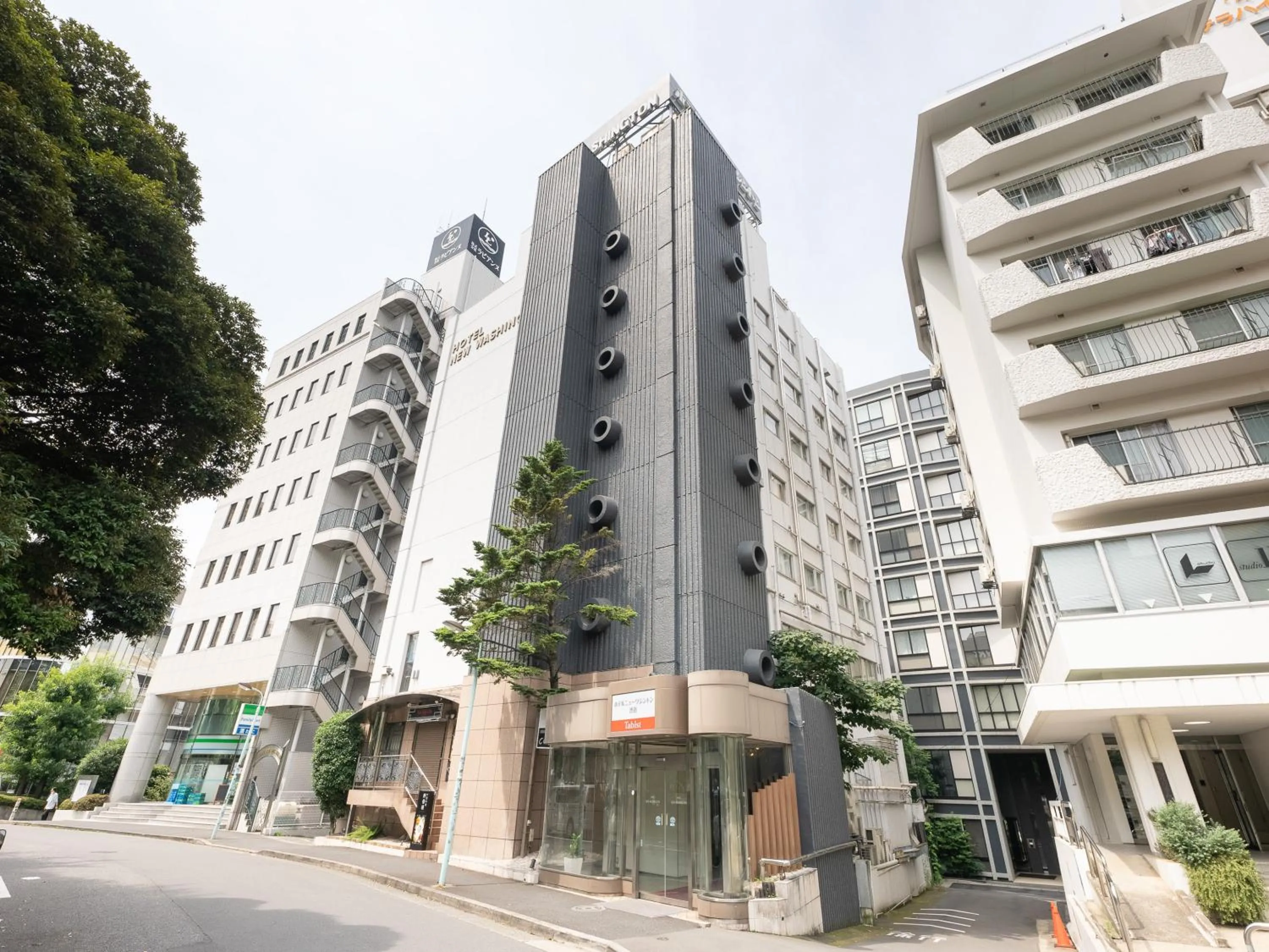 Property building in Tabist Hotel New Washington Shibuya