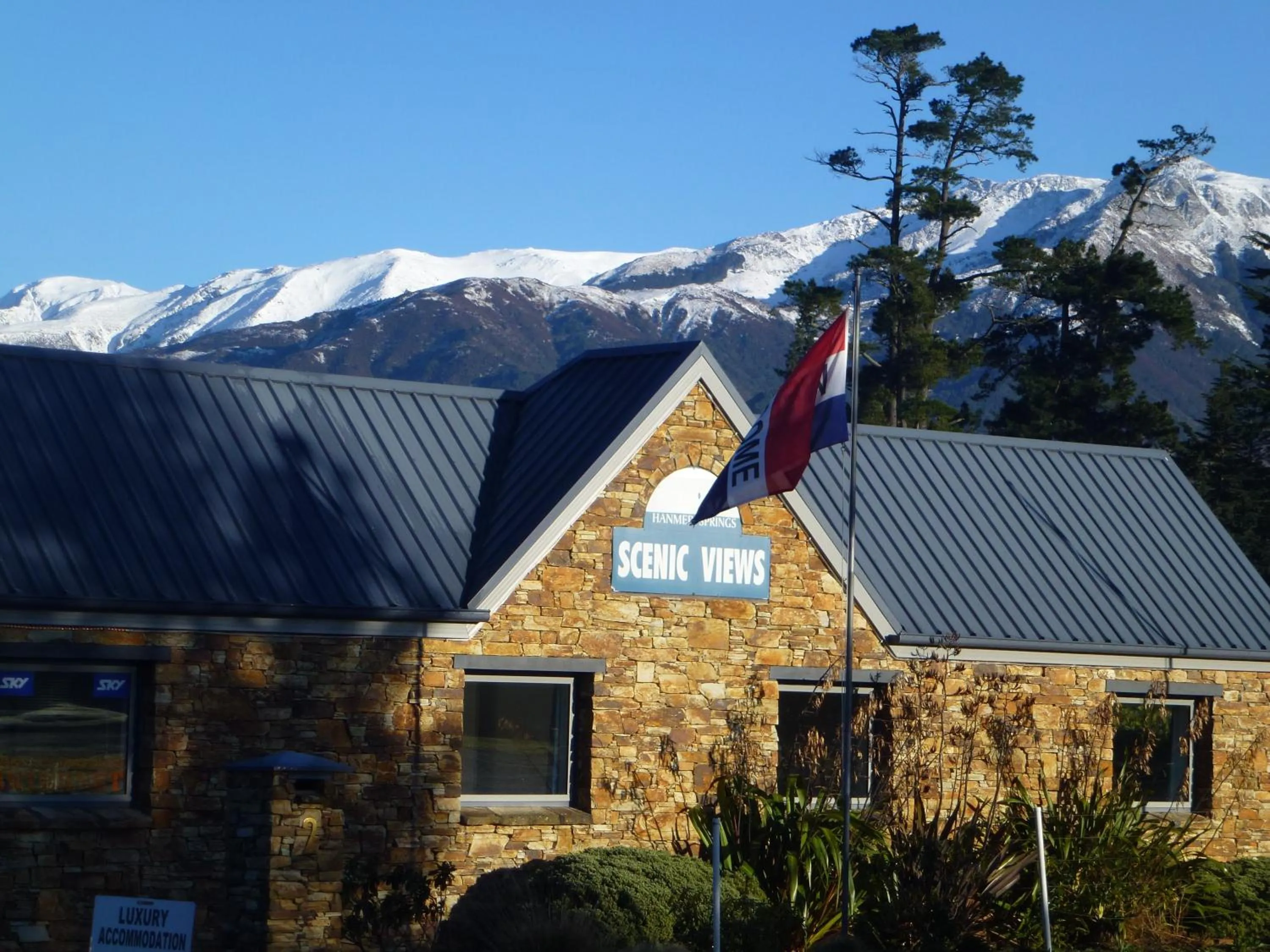 Facade/entrance in Hanmer Springs Scenic Views Motel