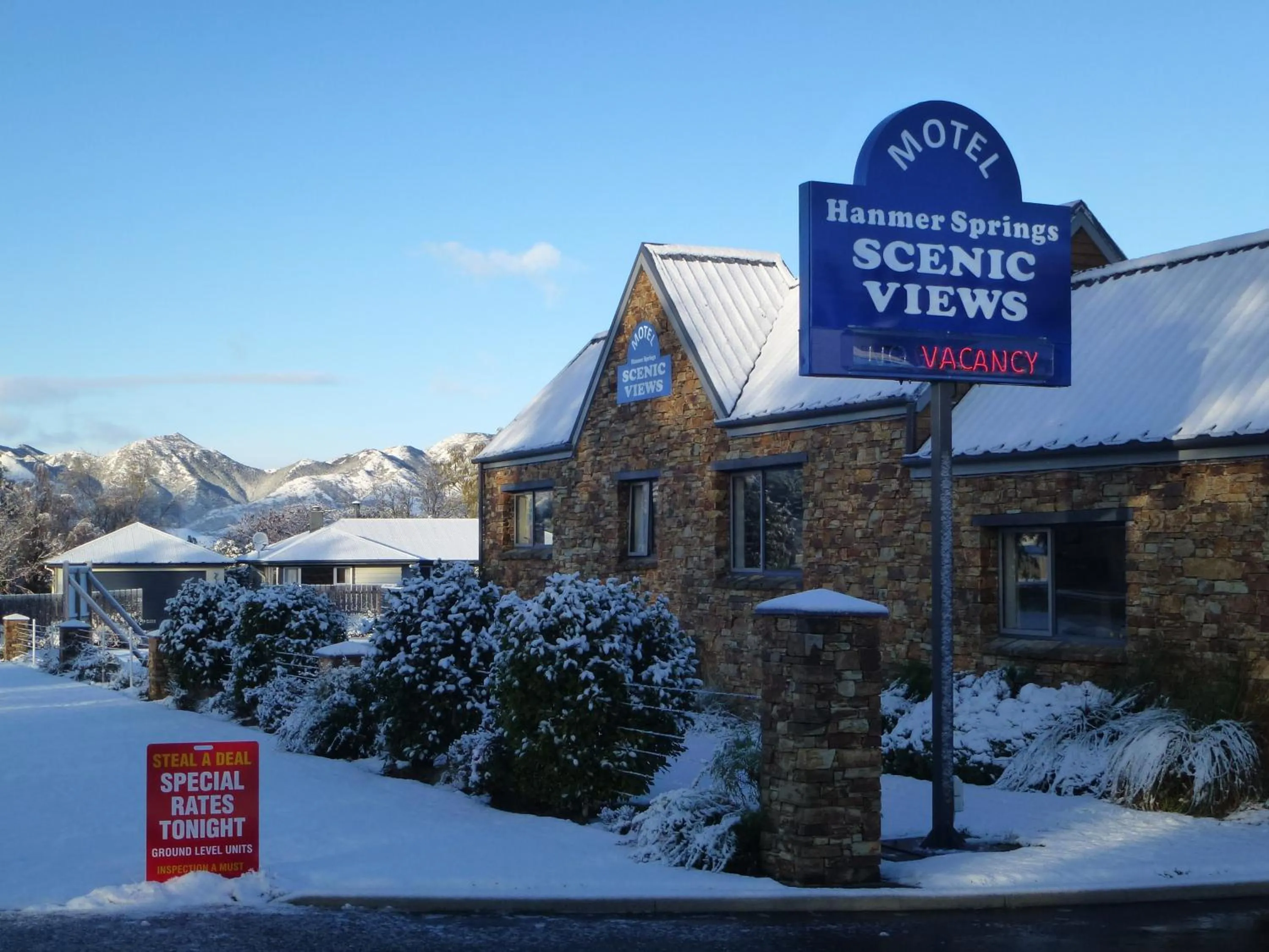 Property building in Hanmer Springs Scenic Views Motel