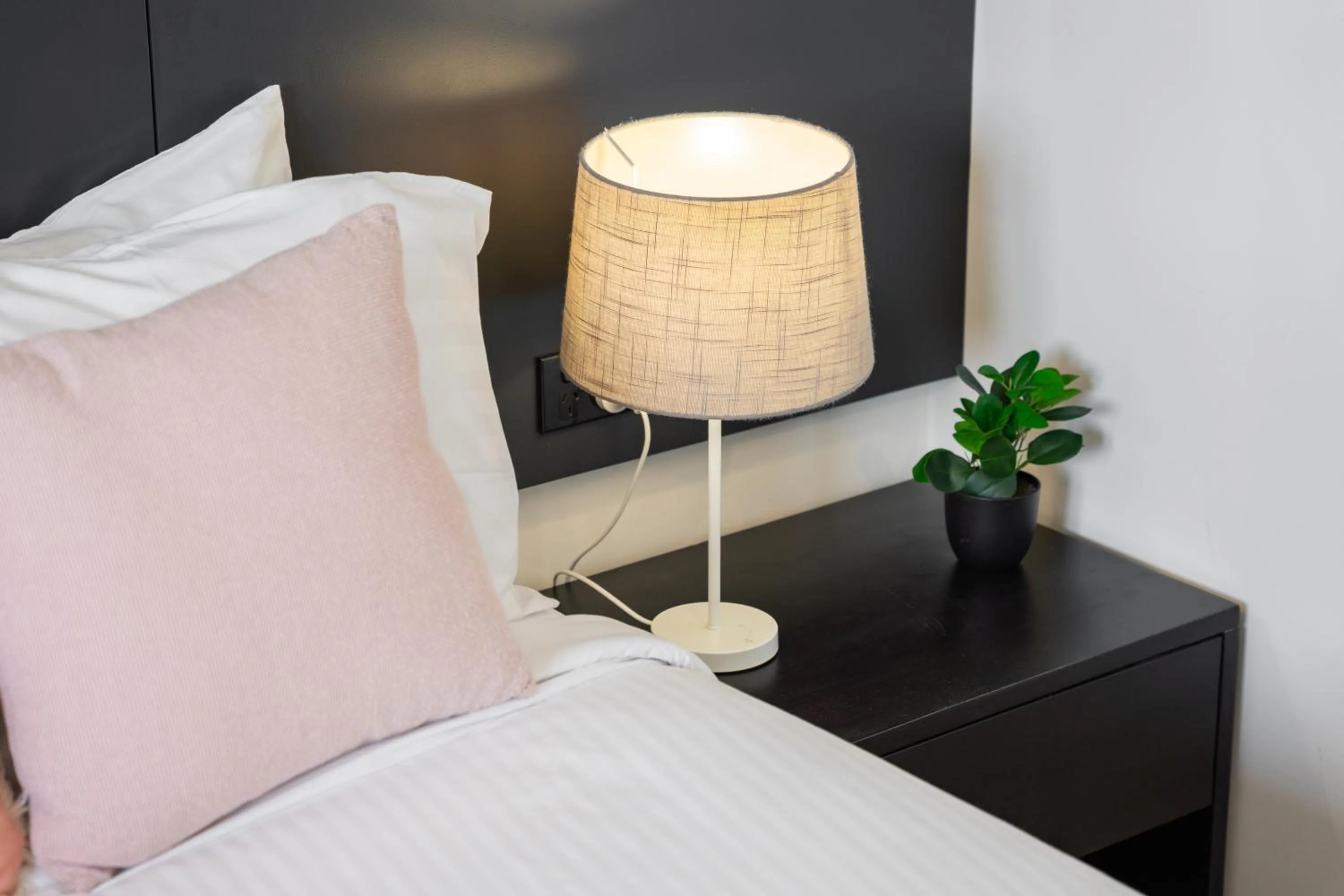 Decorative detail, Bed in Motel 10