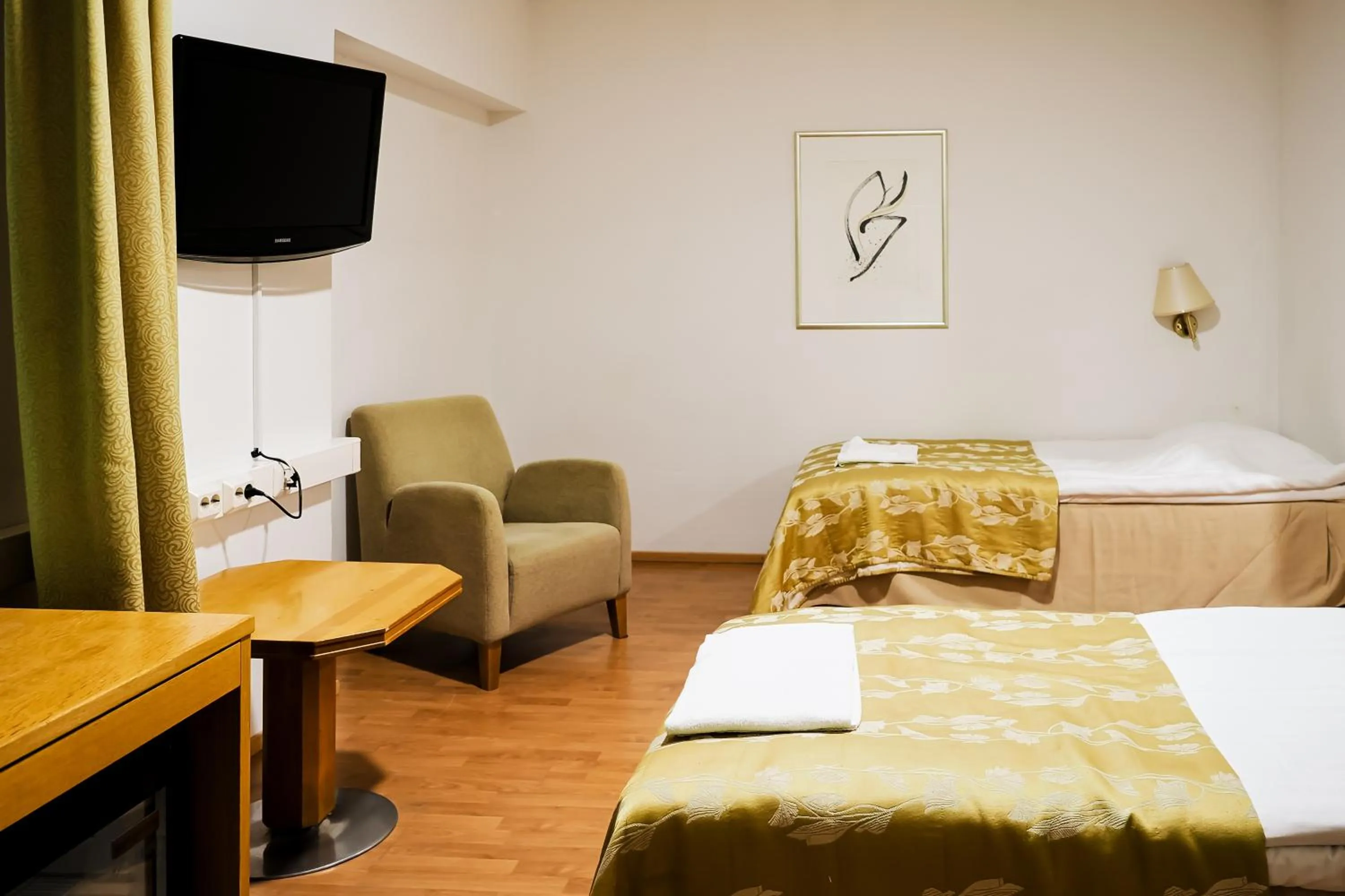 Bed in Finlandia Park Hotel Helsinki