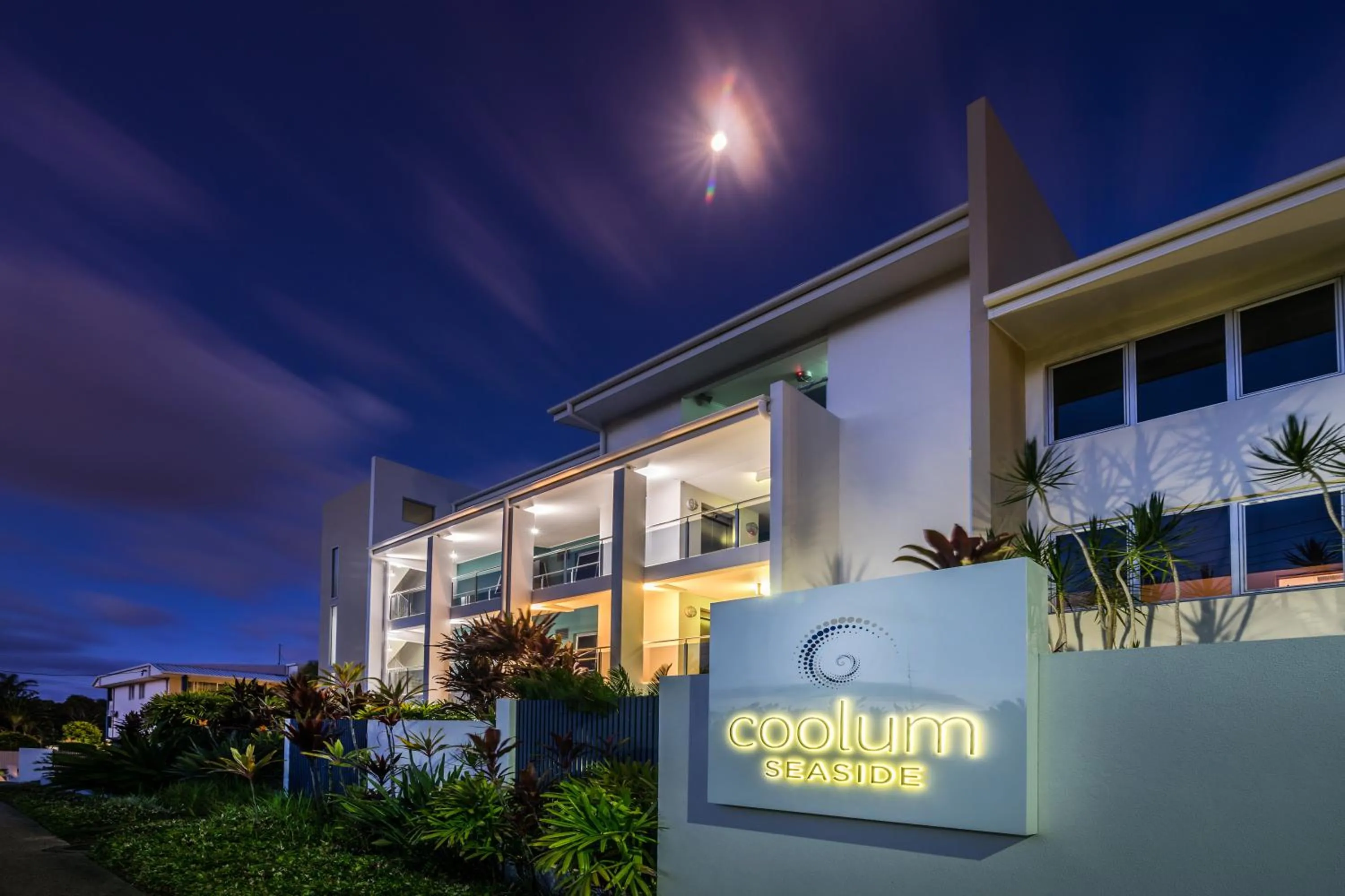 Facade/entrance in Coolum Seaside Apartments