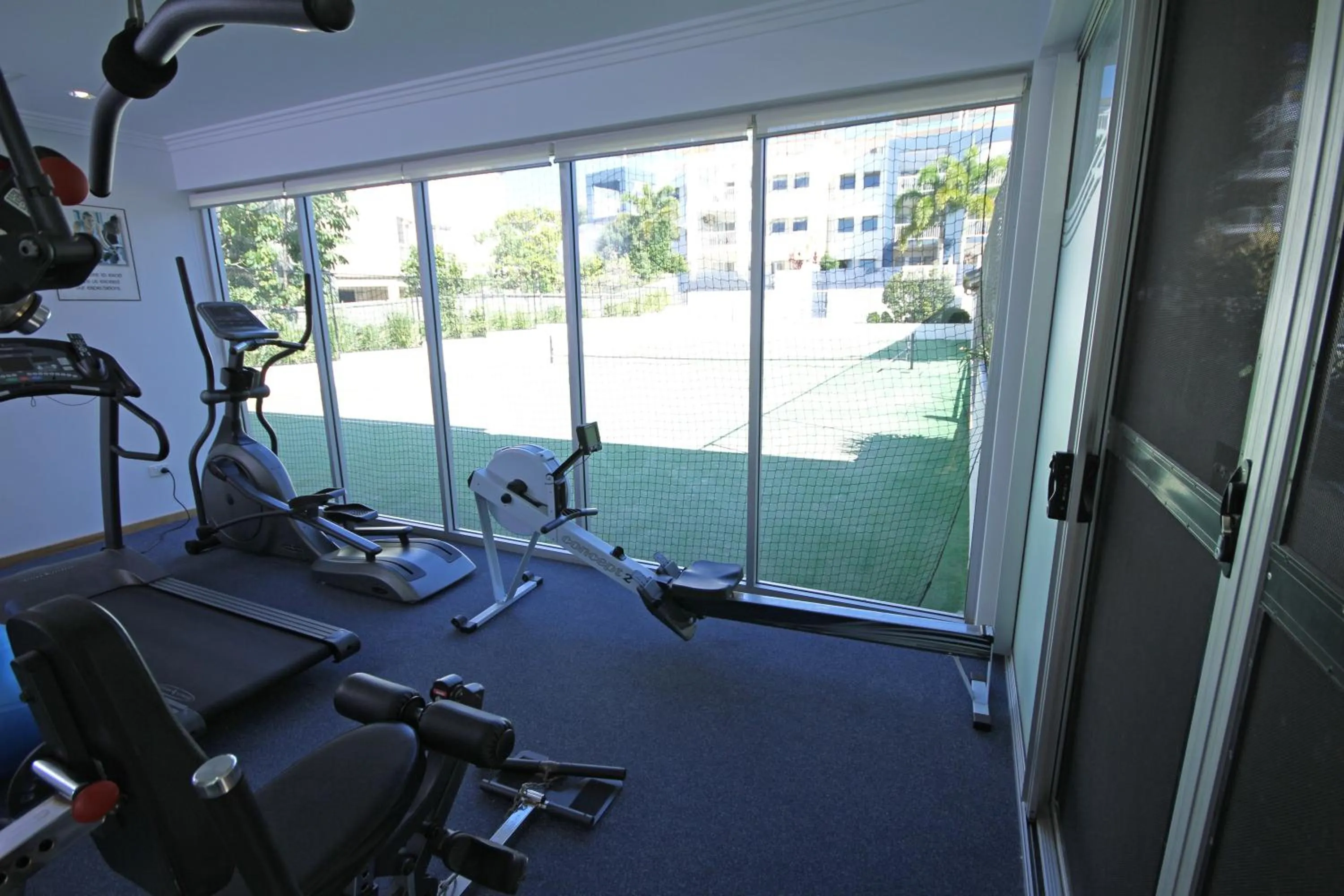 Fitness centre/facilities in Coolum Seaside Apartments