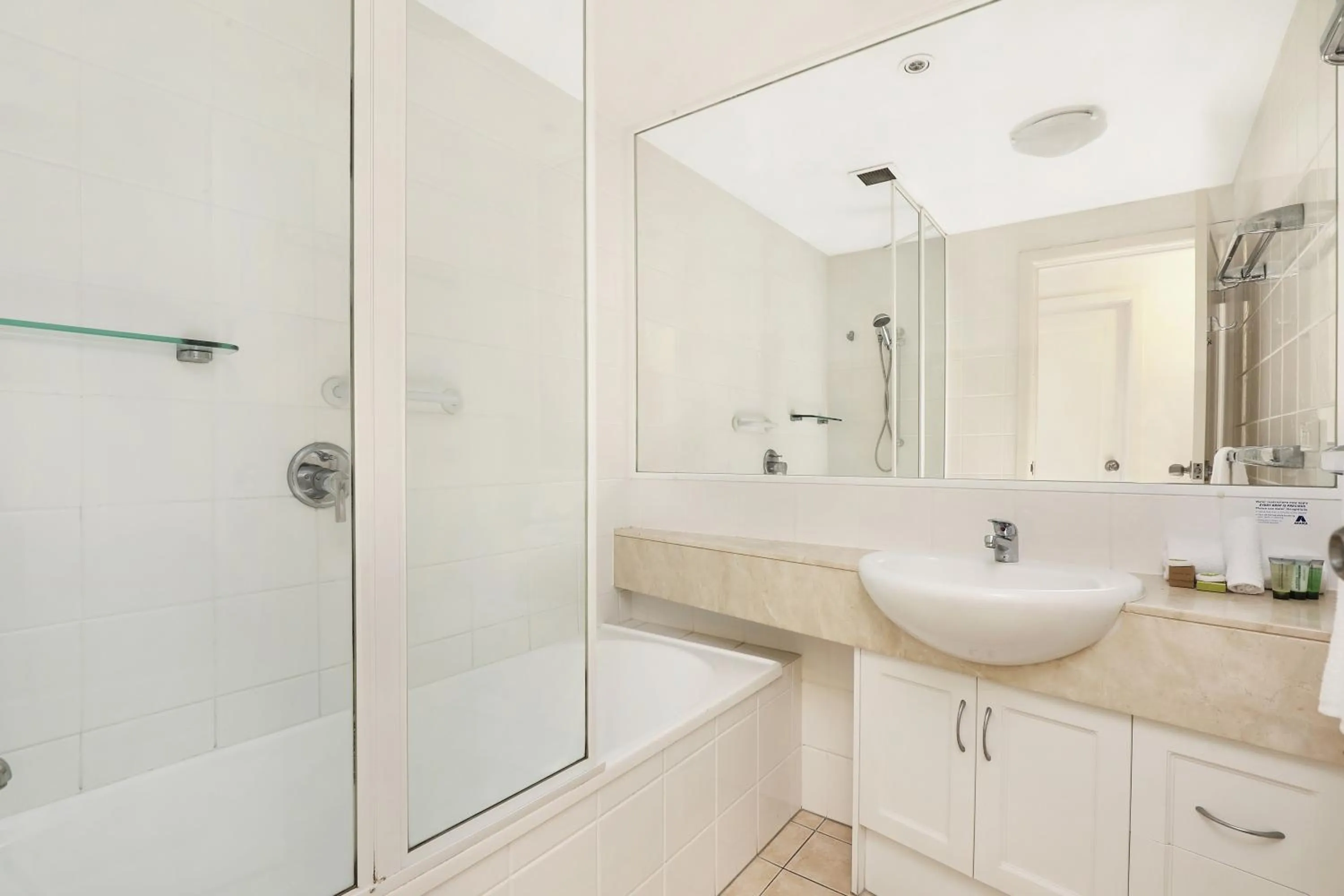 Shower in Coolum Seaside Apartments