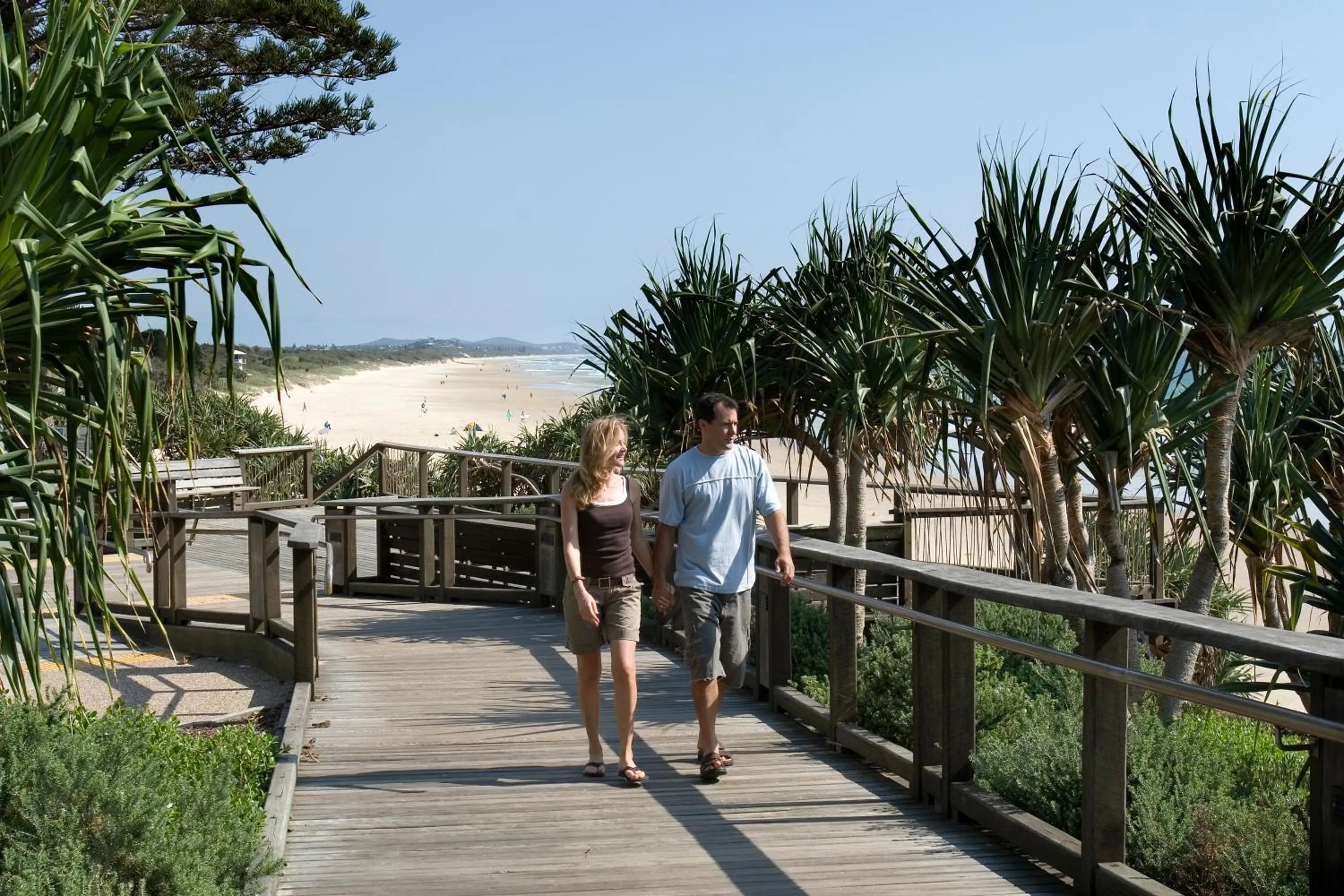Natural landscape in Coolum Seaside Apartments