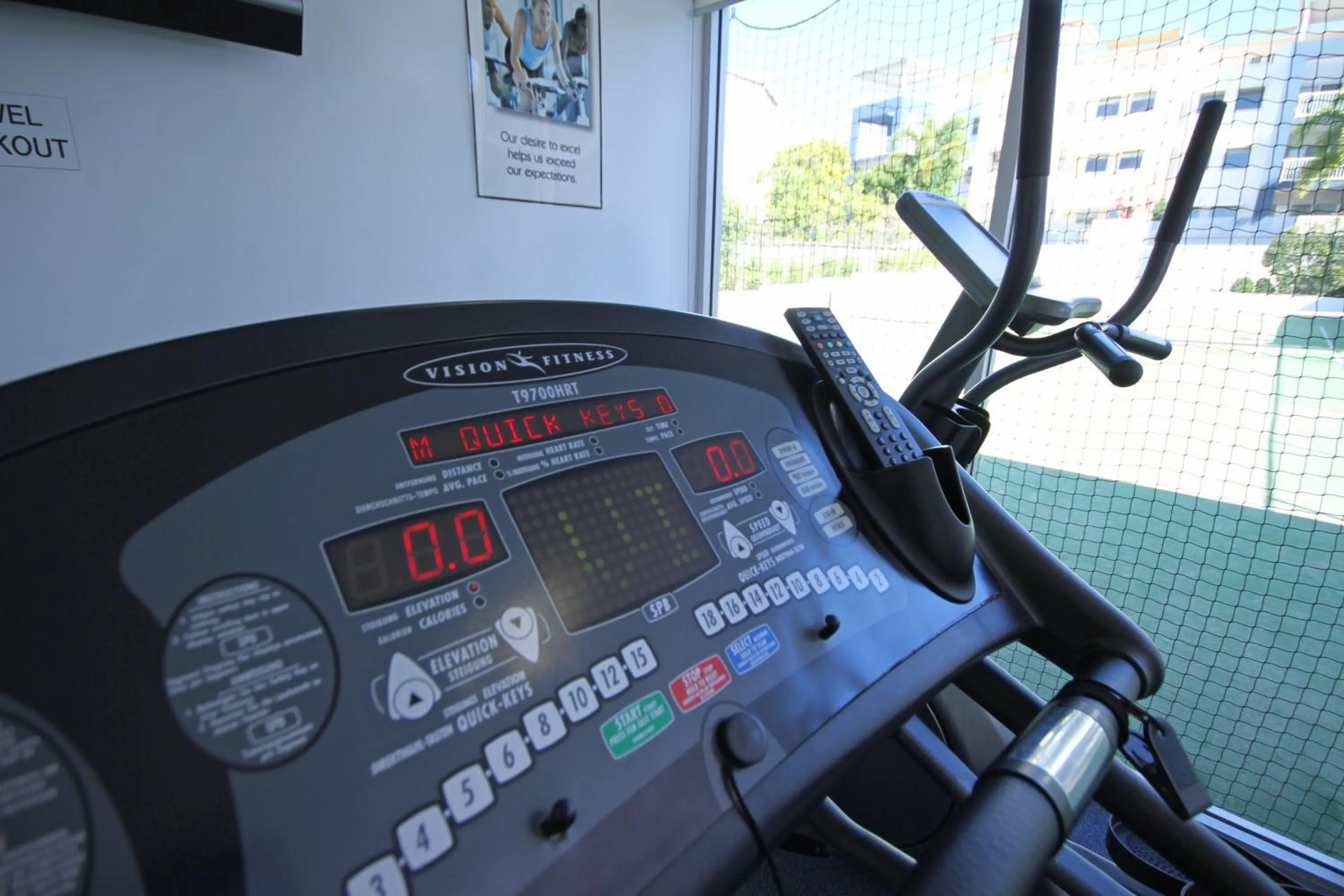 Fitness centre/facilities in Coolum Seaside Apartments