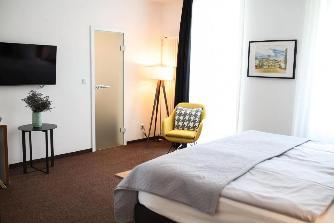 Bed in Weinforum Franken Hotel & Restaurant