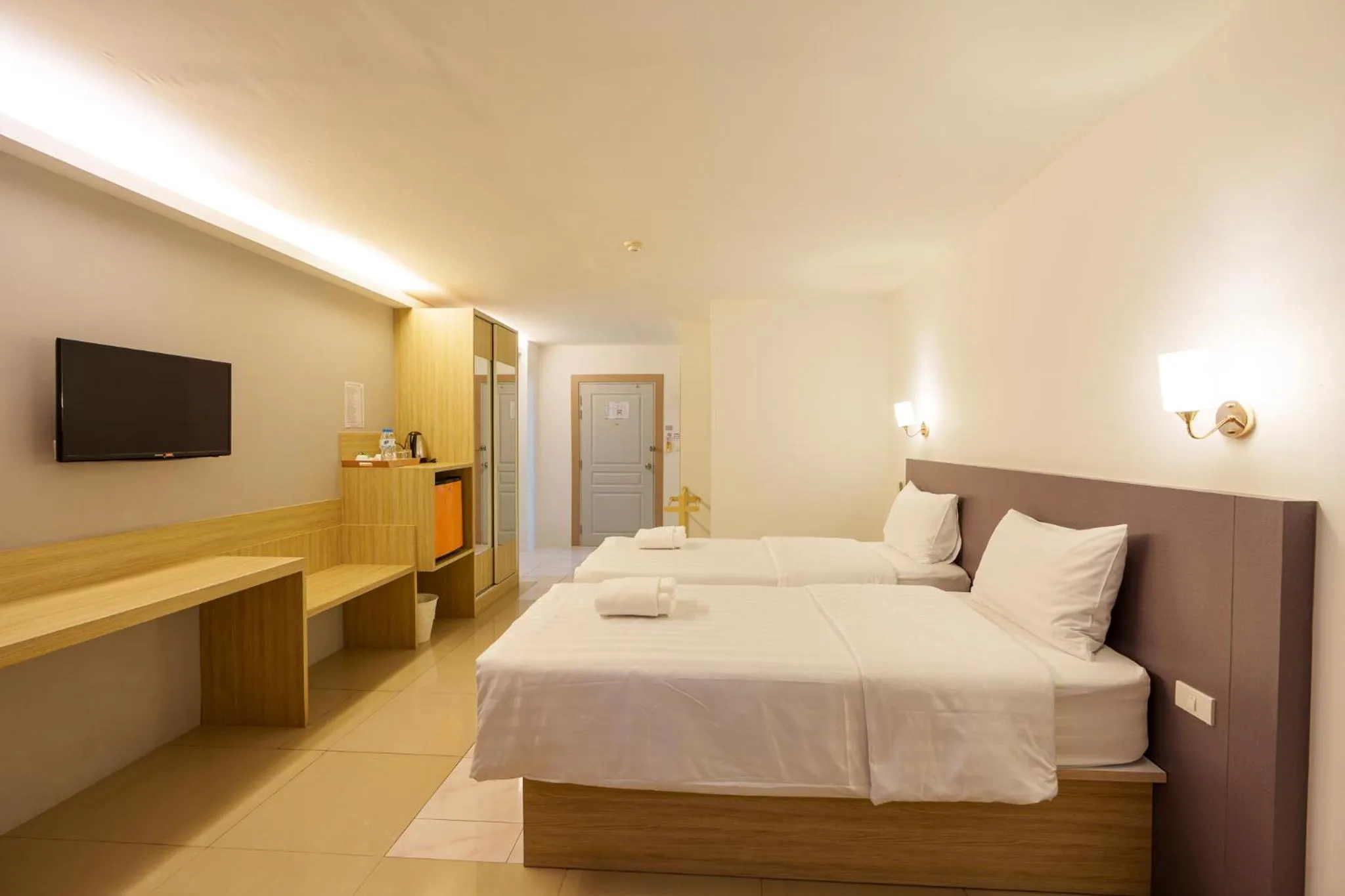 Bed in Prom Ratchada Hotel