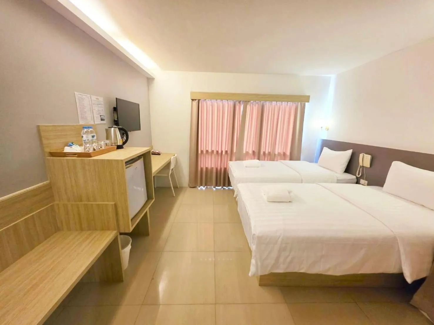 Bed in Prom Ratchada Hotel