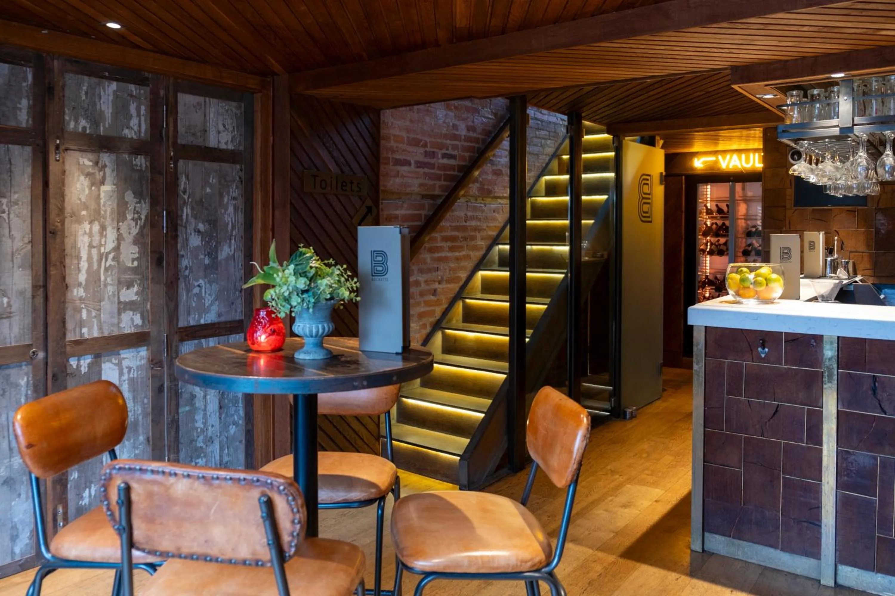 Lounge or bar in Becketts Townhouse