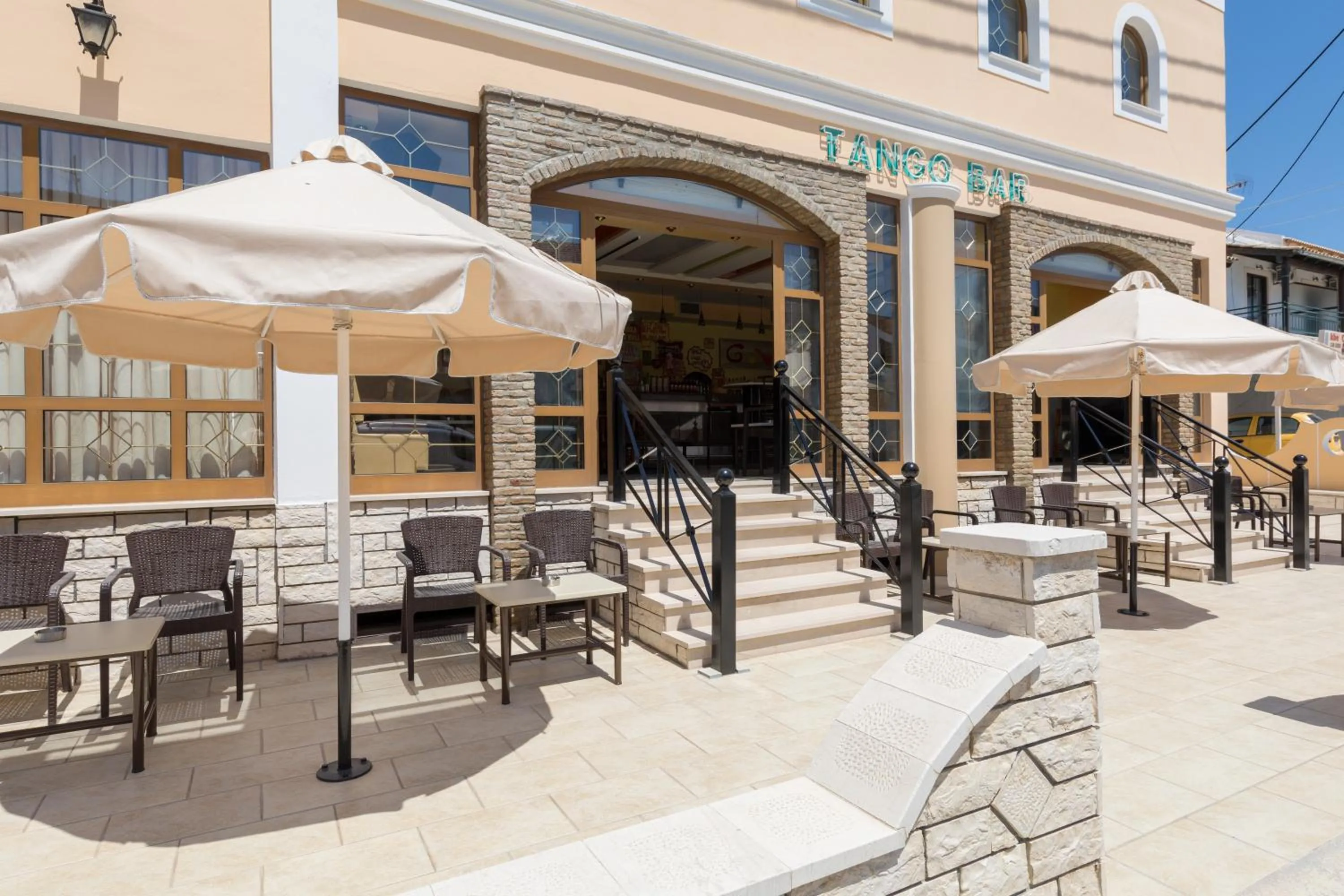 Lounge or bar in Lefkimi Hotel