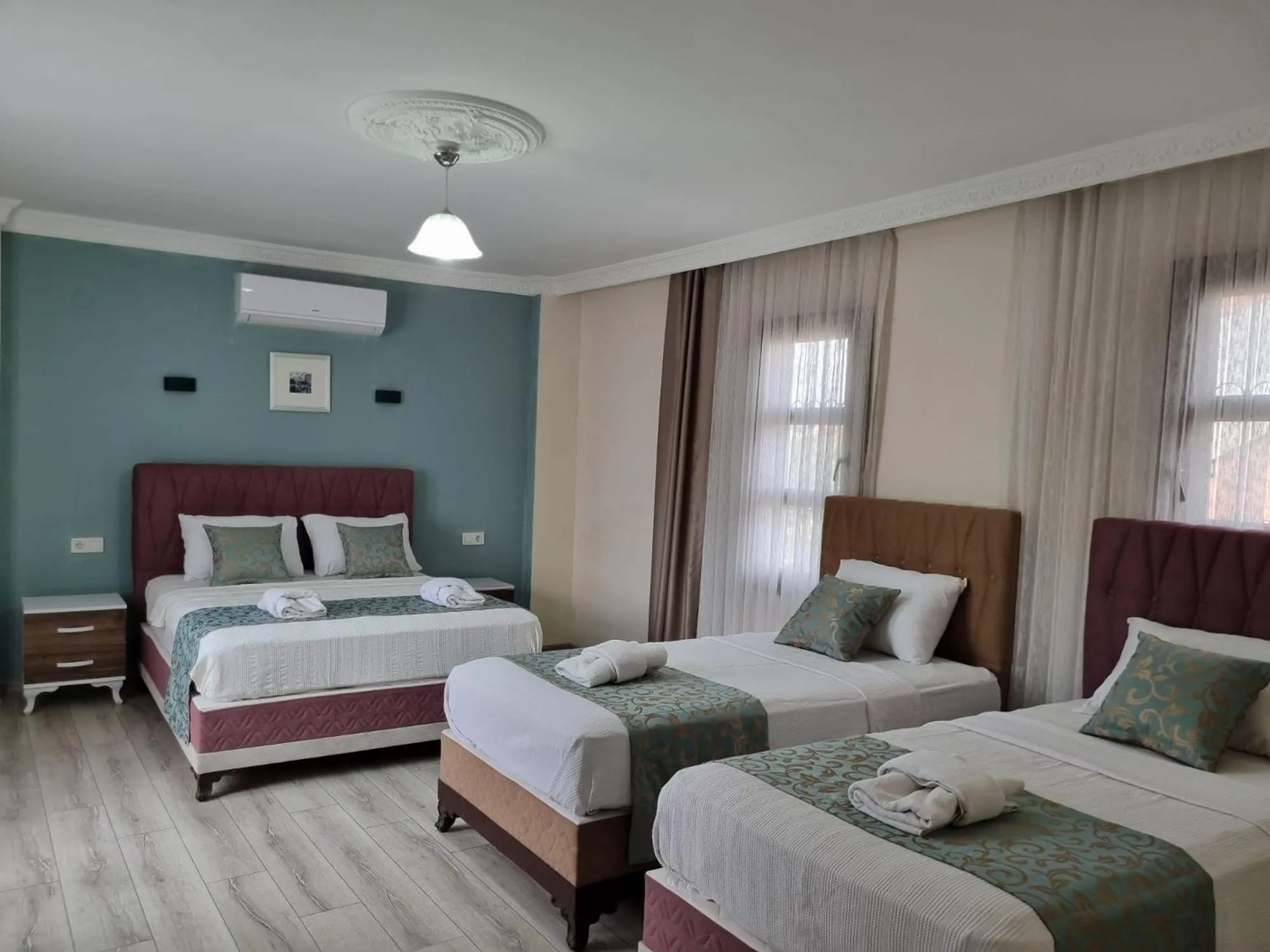 Bed in Sezgin Boutique Hotel