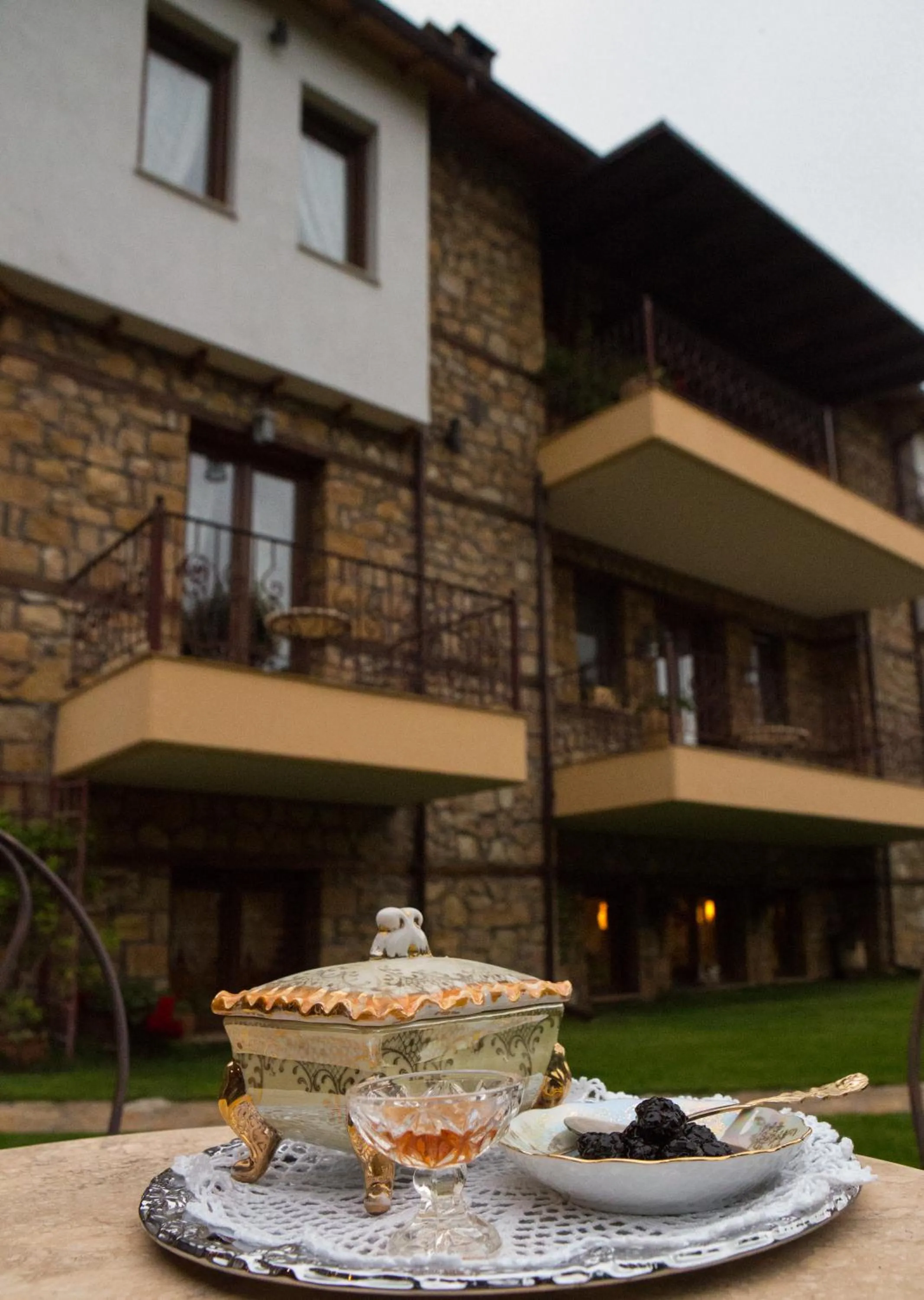 Patio in Archontiko Emmanouilidi Suites