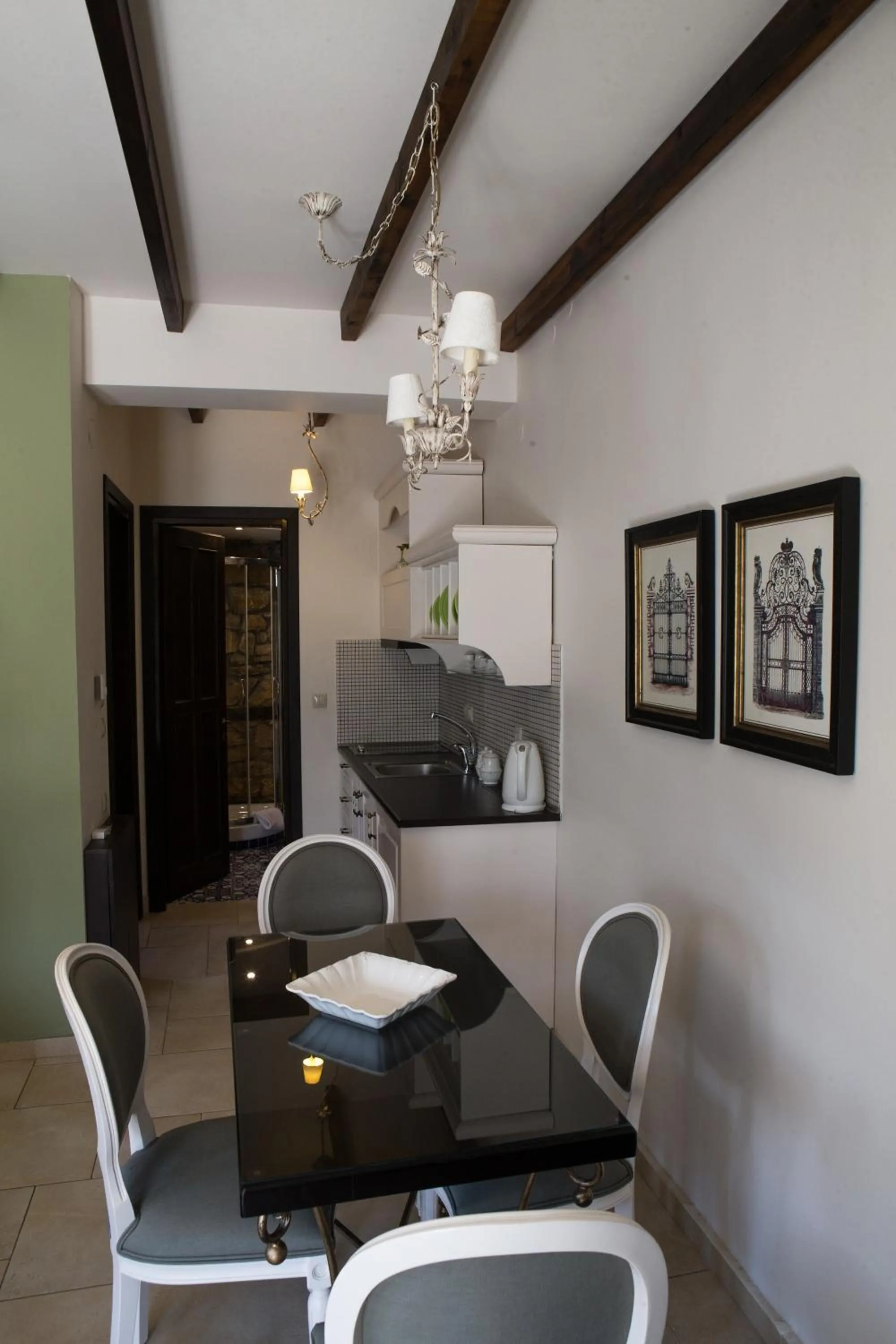 Living room in Archontiko Emmanouilidi Suites