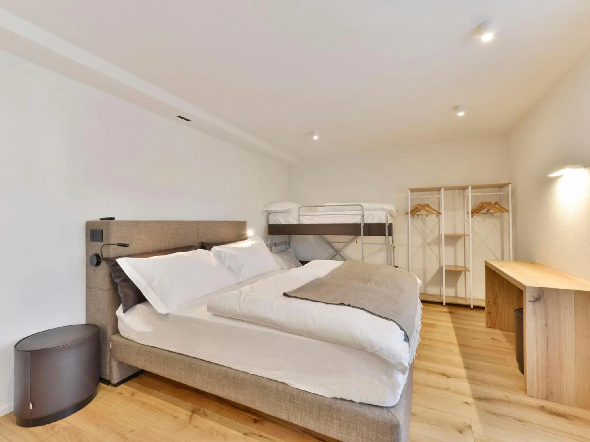 Bed in Hotel Zerbion