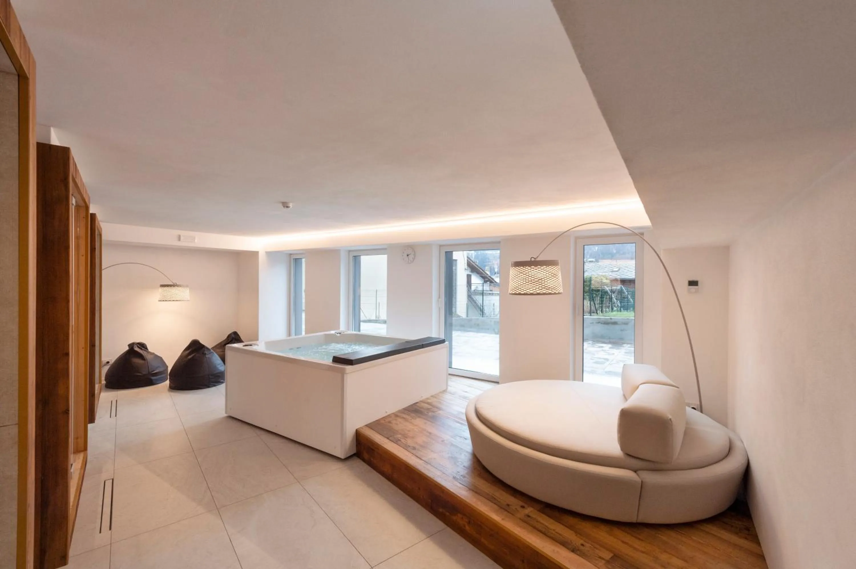 Bed in Hotel Zerbion