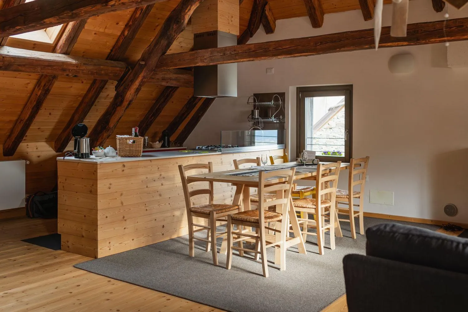 kitchen in Albergo Diffuso Comeglians