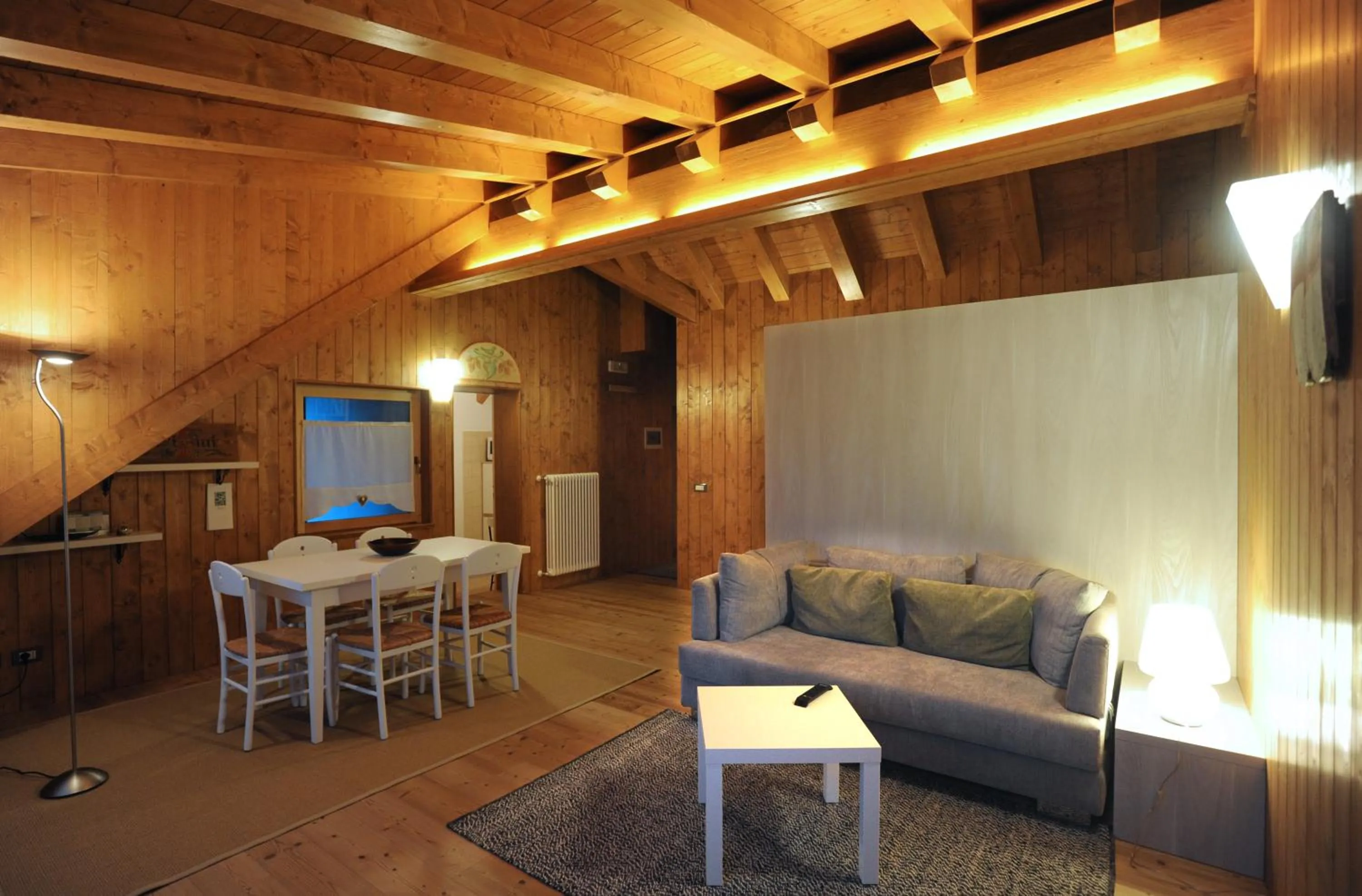 Living room in Albergo Diffuso Comeglians