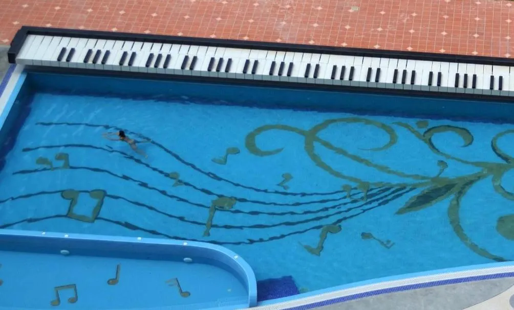 Pool view in A'Famosa Resort Melaka