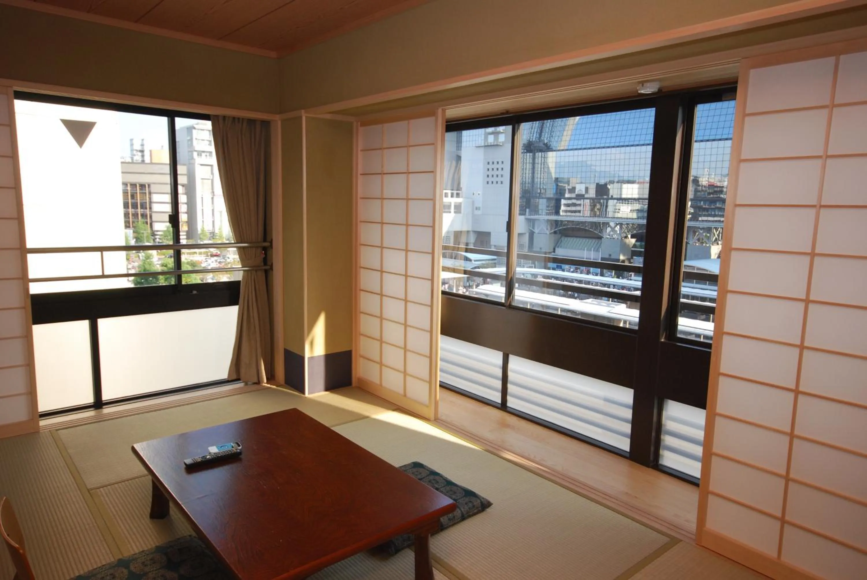 Balcony/Terrace in Matsumoto Ryokan