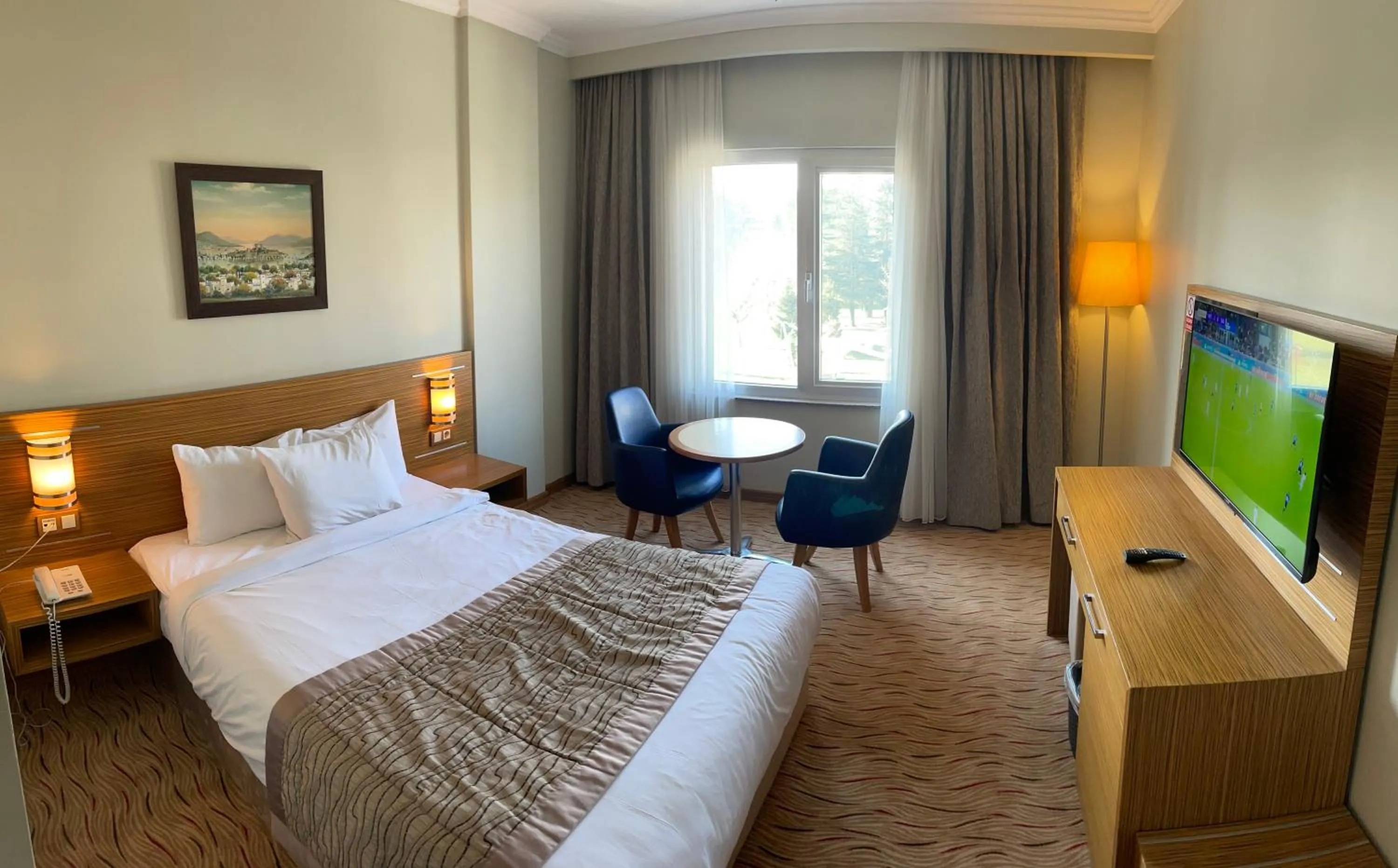 Bed in Hotel Almina Park