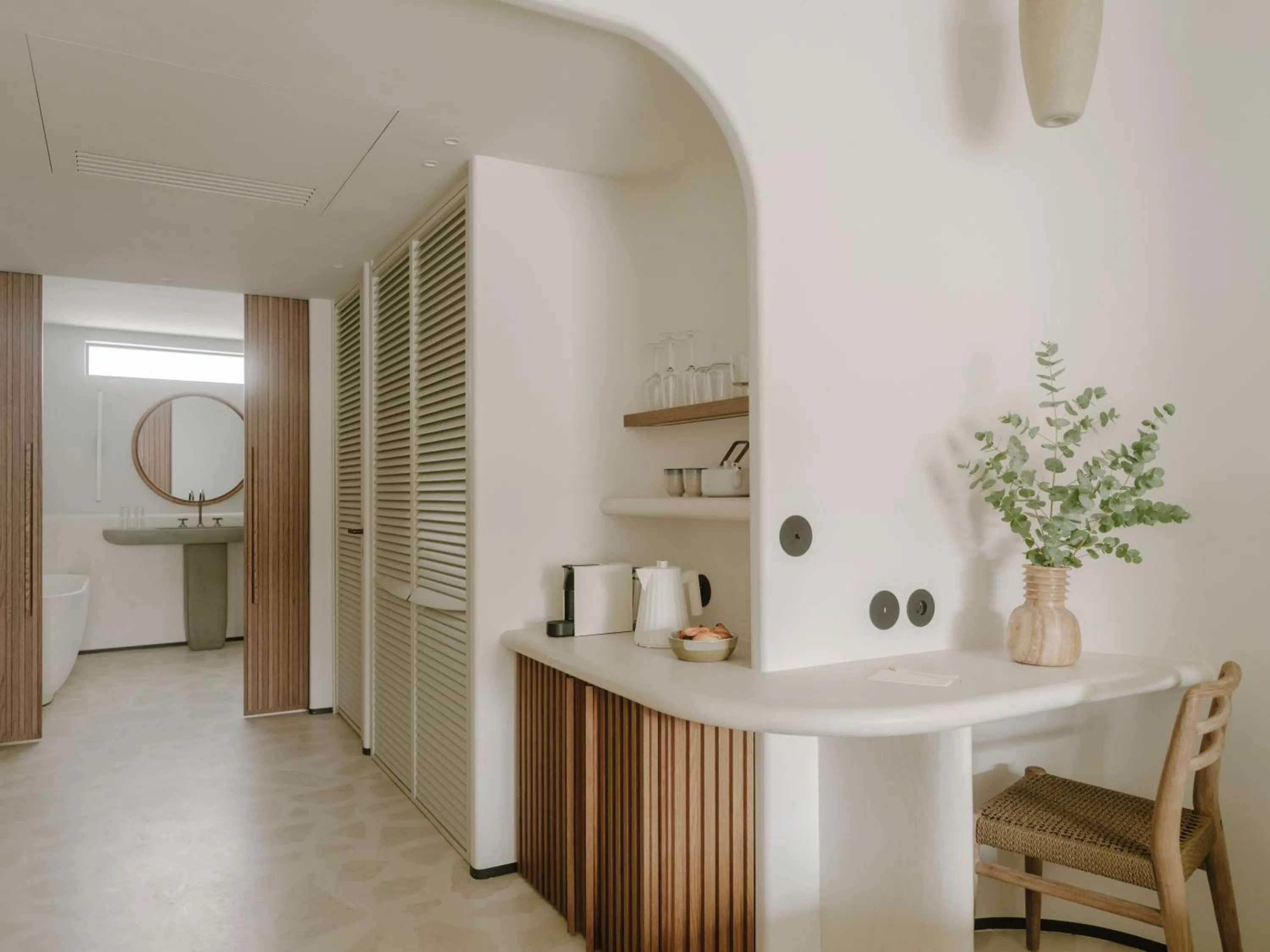 Coffee/tea facilities in Hôtel & Spa Belle Plage