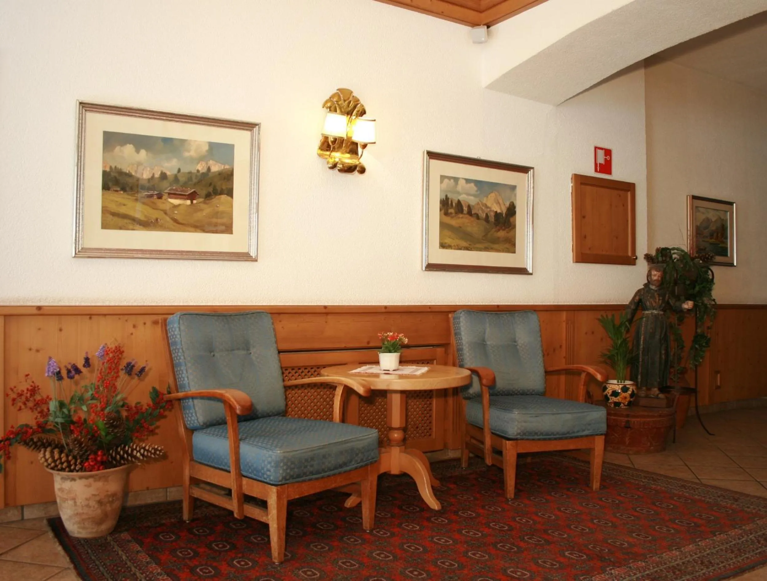 Lobby or reception in Hotel Dolomiti Madonna