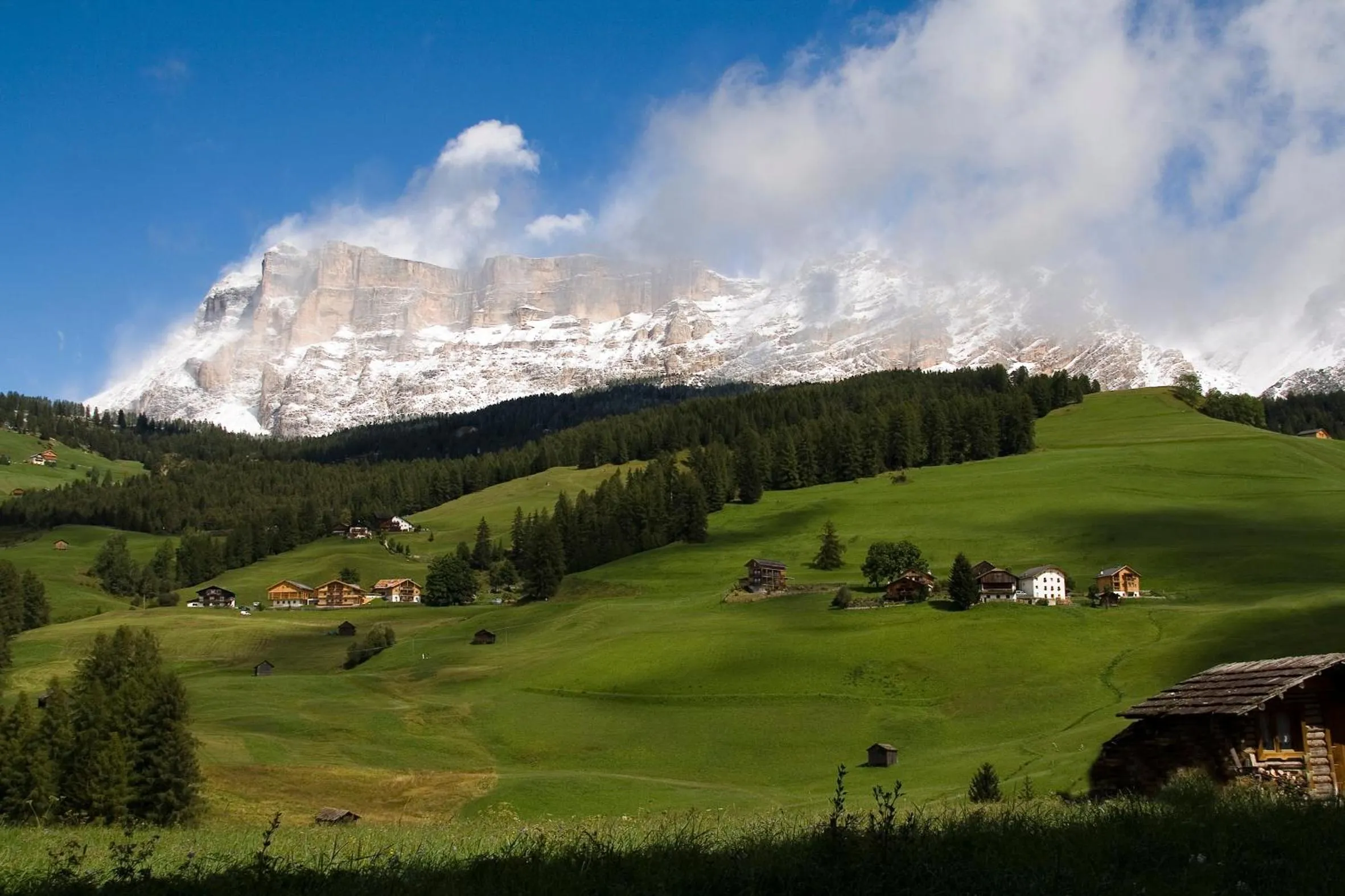 Mountain view in Hotel La Villa