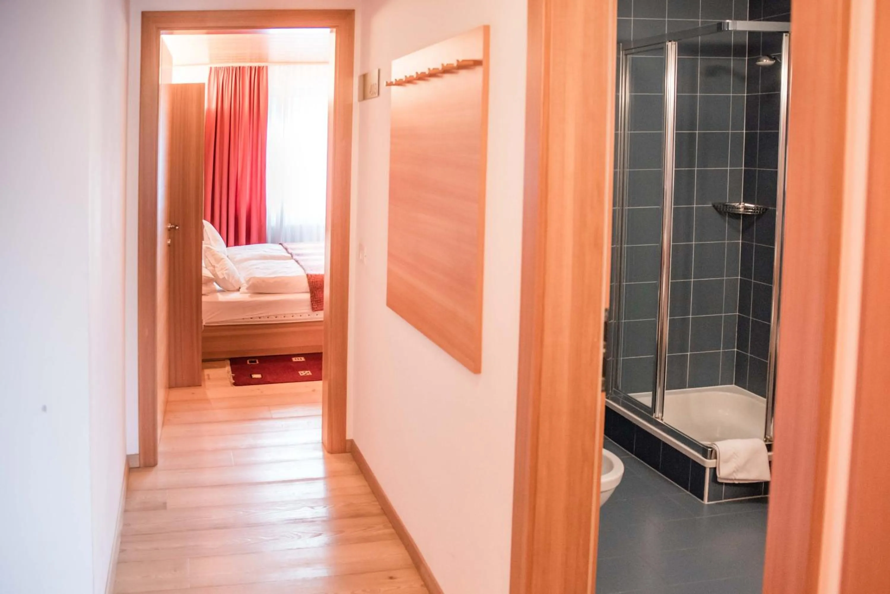 Bed in Hotel La Villa