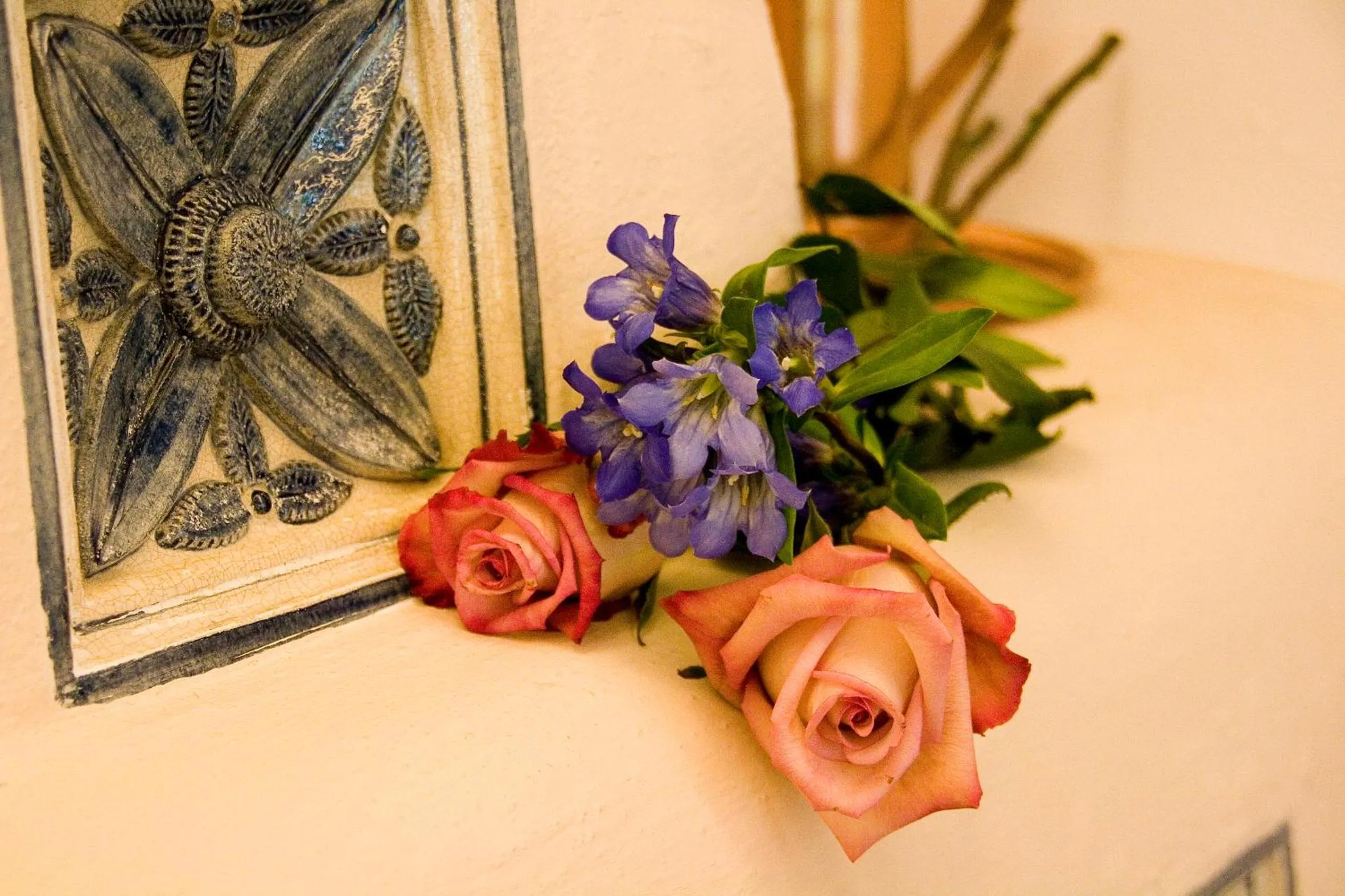 Decorative detail in Hotel La Villa