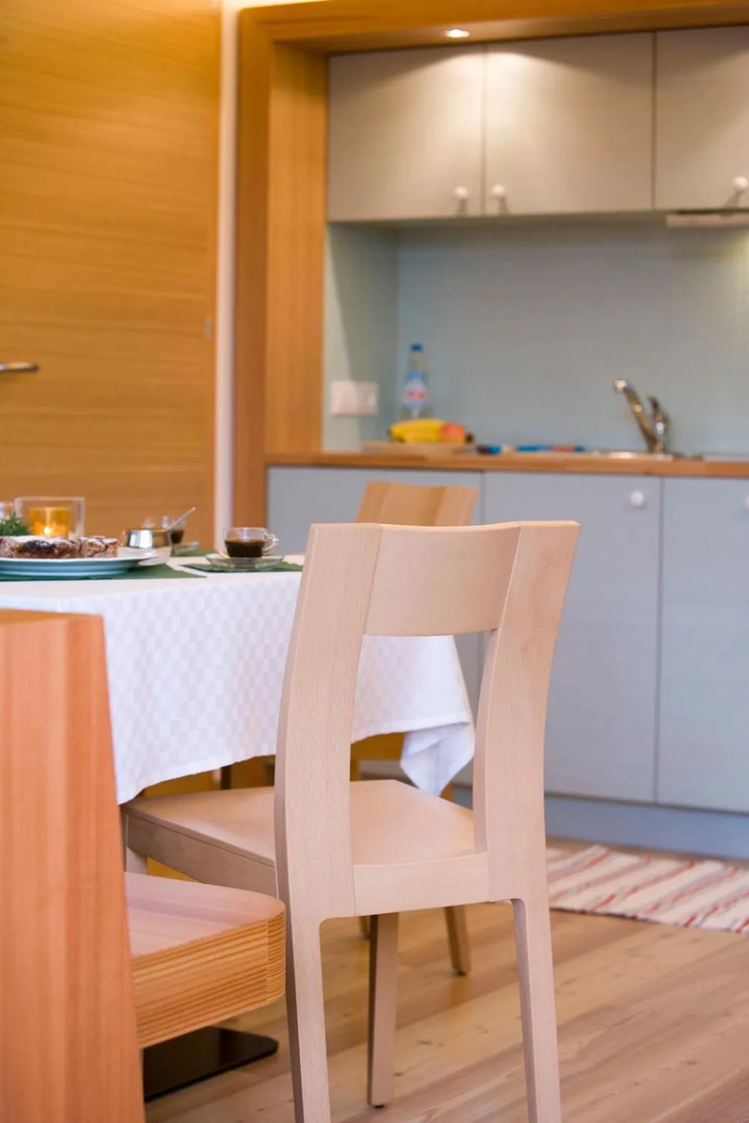 Kitchen or kitchenette in Hotel La Villa