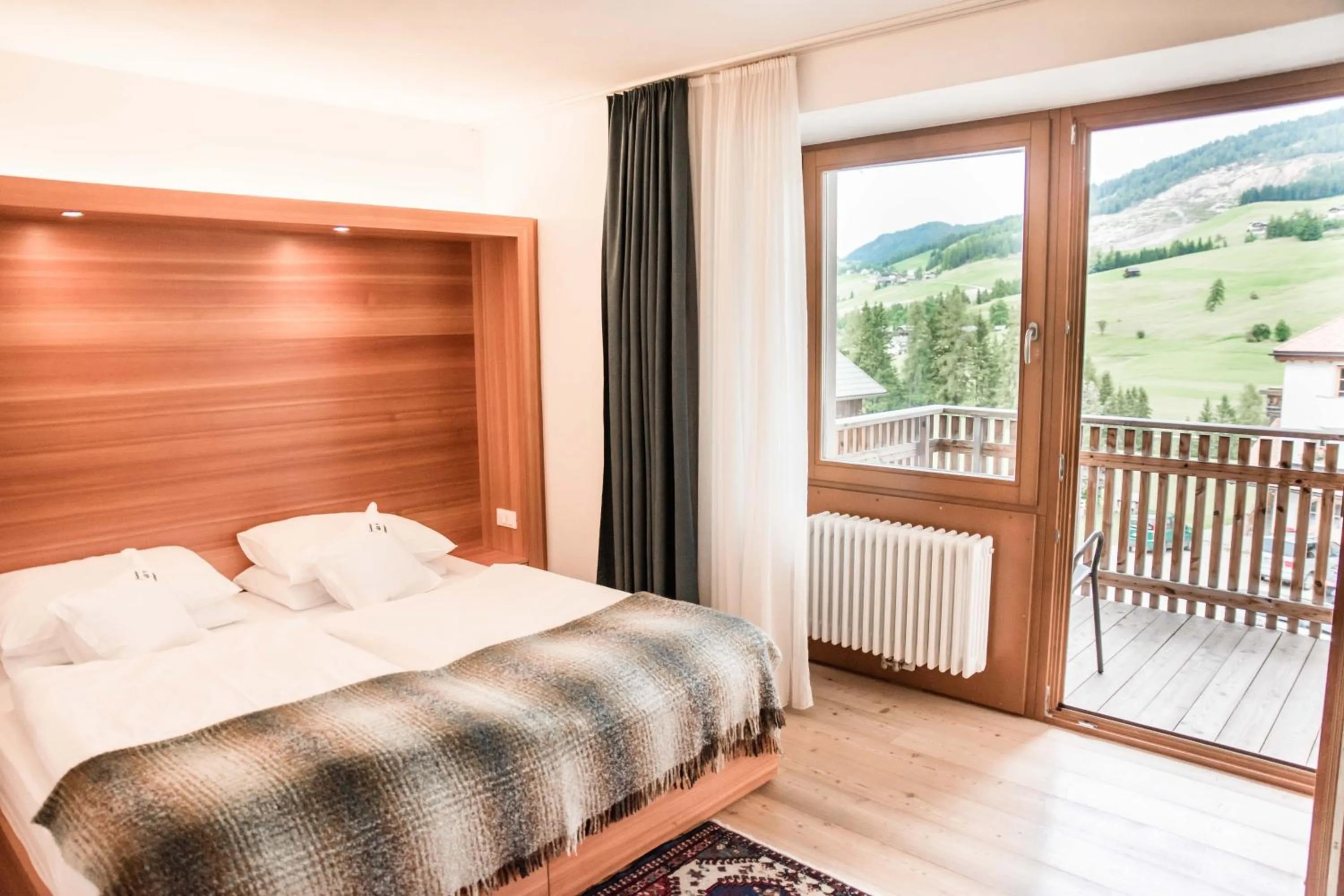 Bed in Hotel La Villa