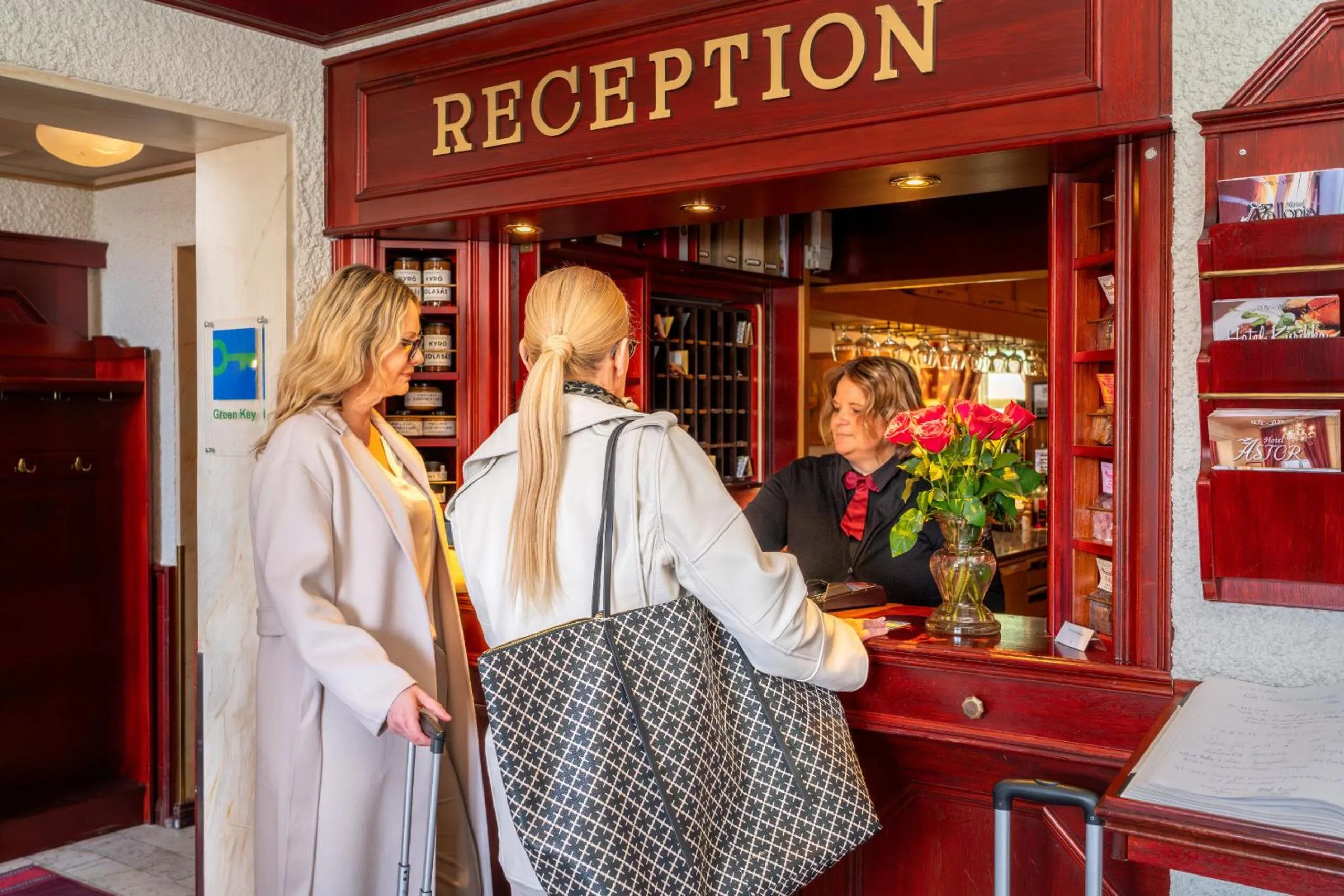Lobby or reception in Hotel Astor