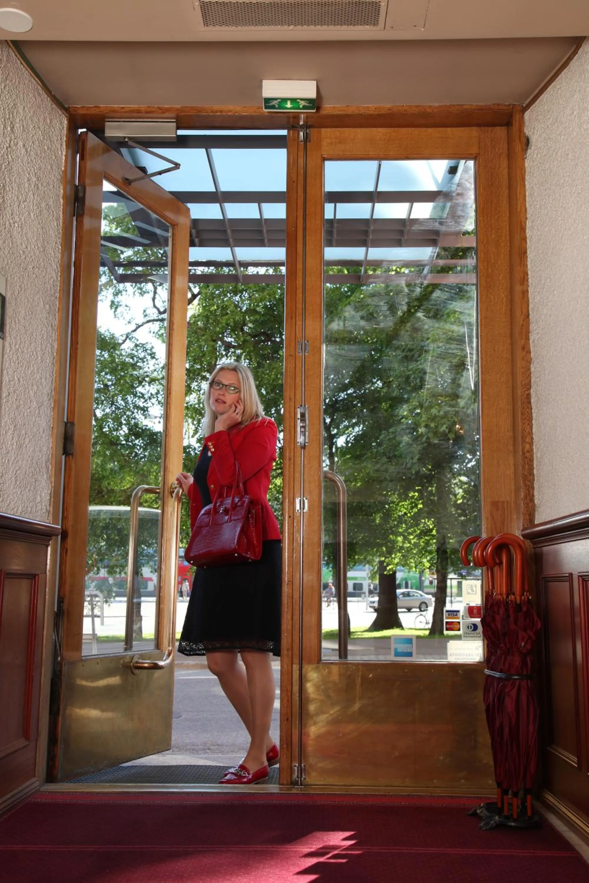 People in Hotel Astor