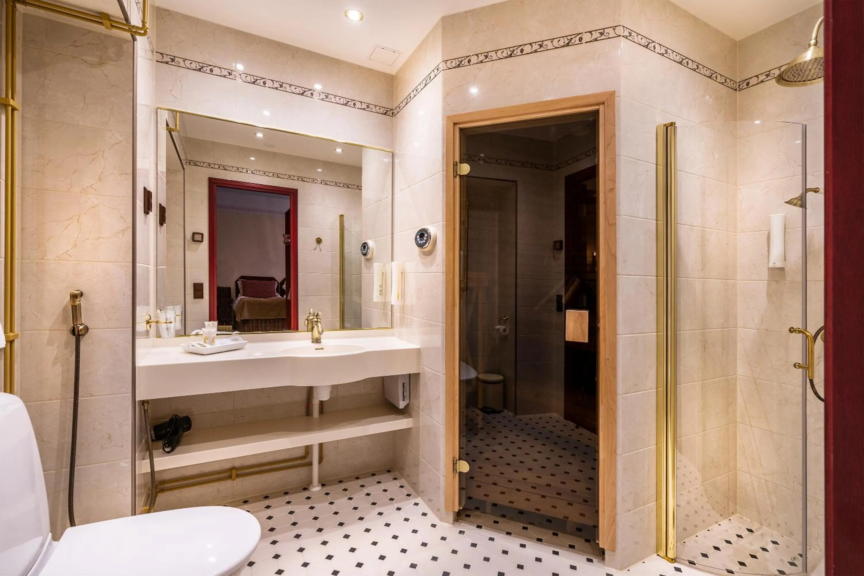 Sauna in Hotel Astor