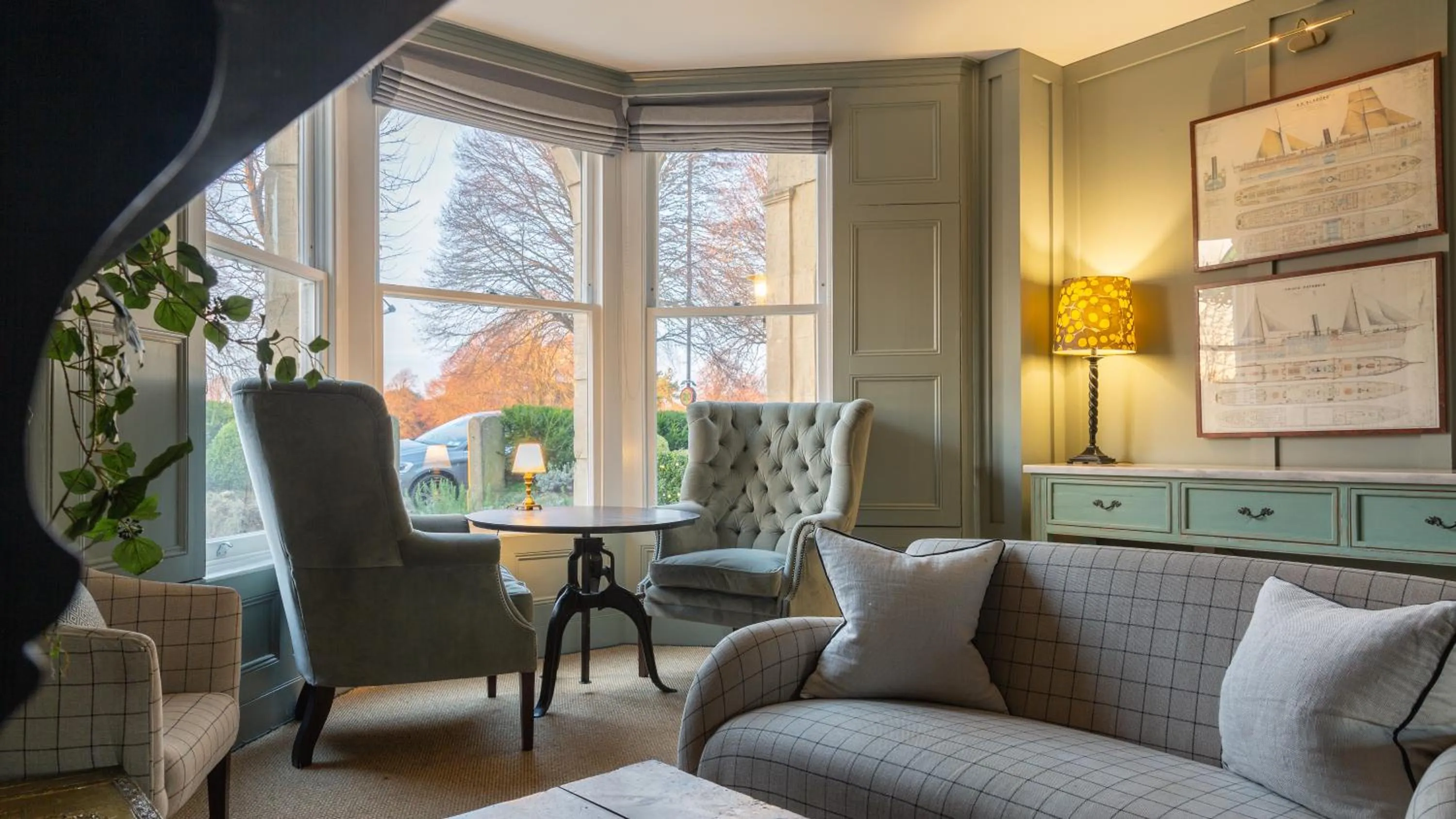 Living room in Number 38 Clifton