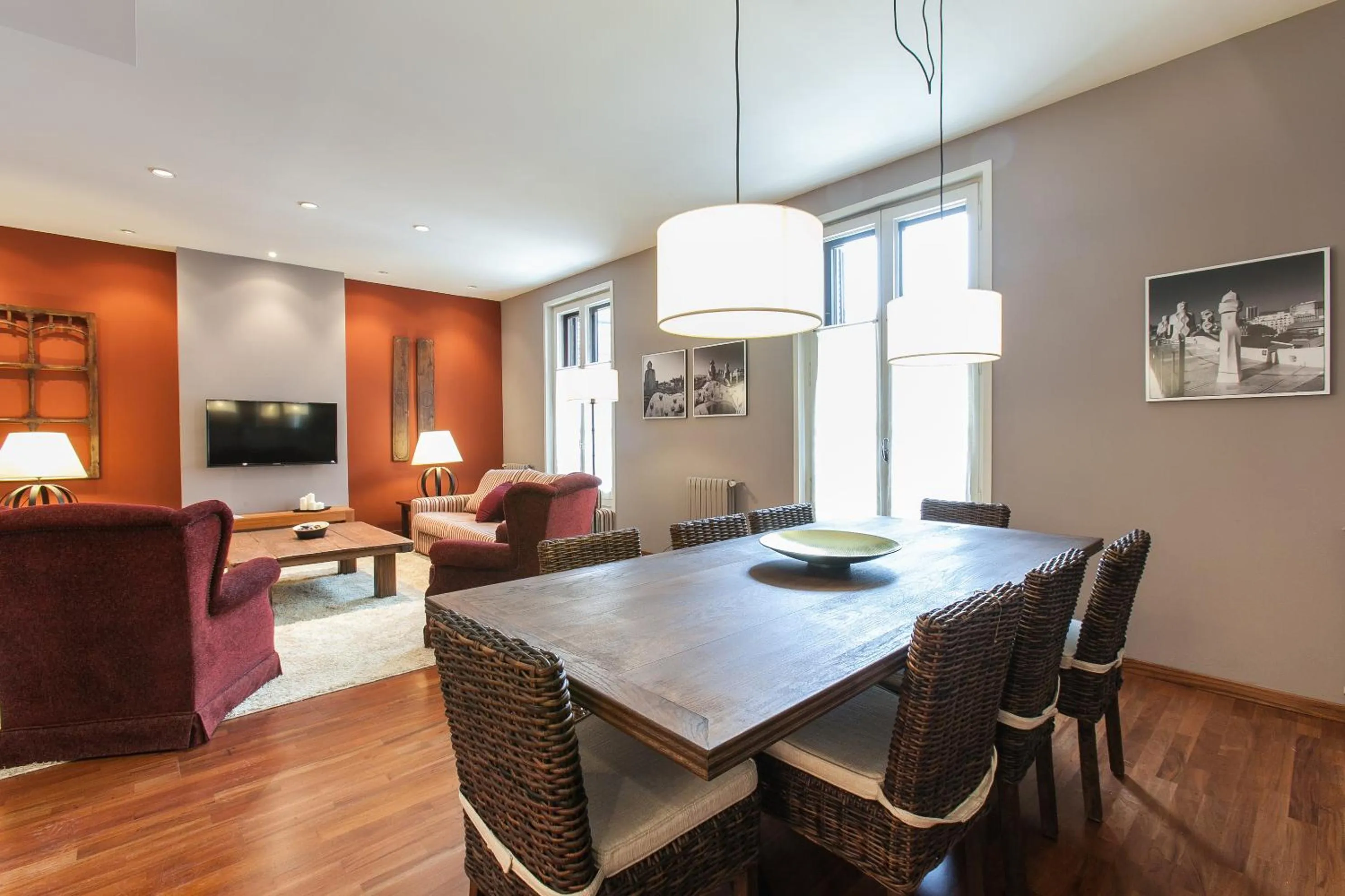 Living room in Serennia Apartamentos Ramblas - Plaça Catalunya
