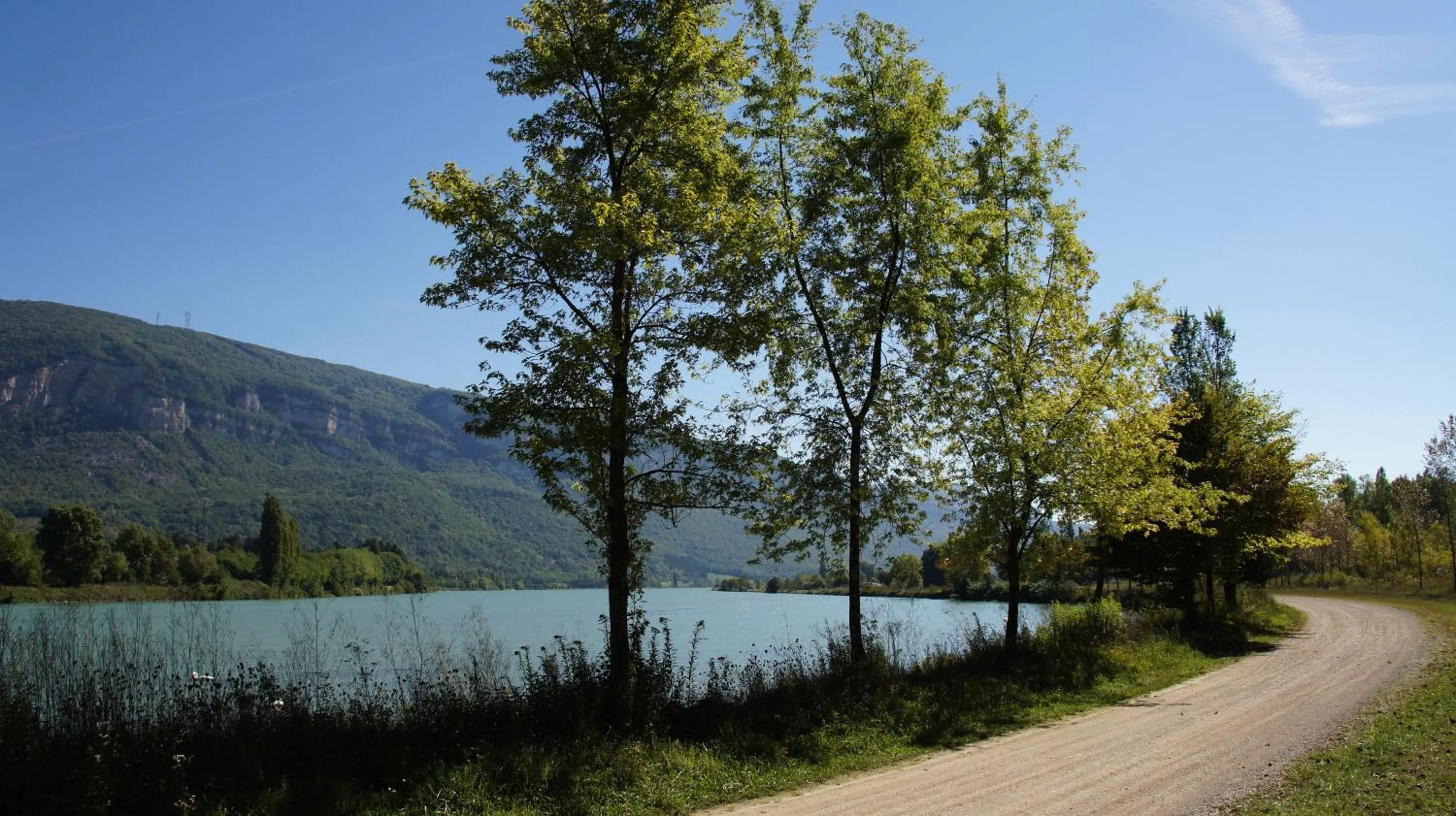 Natural landscape in La Source