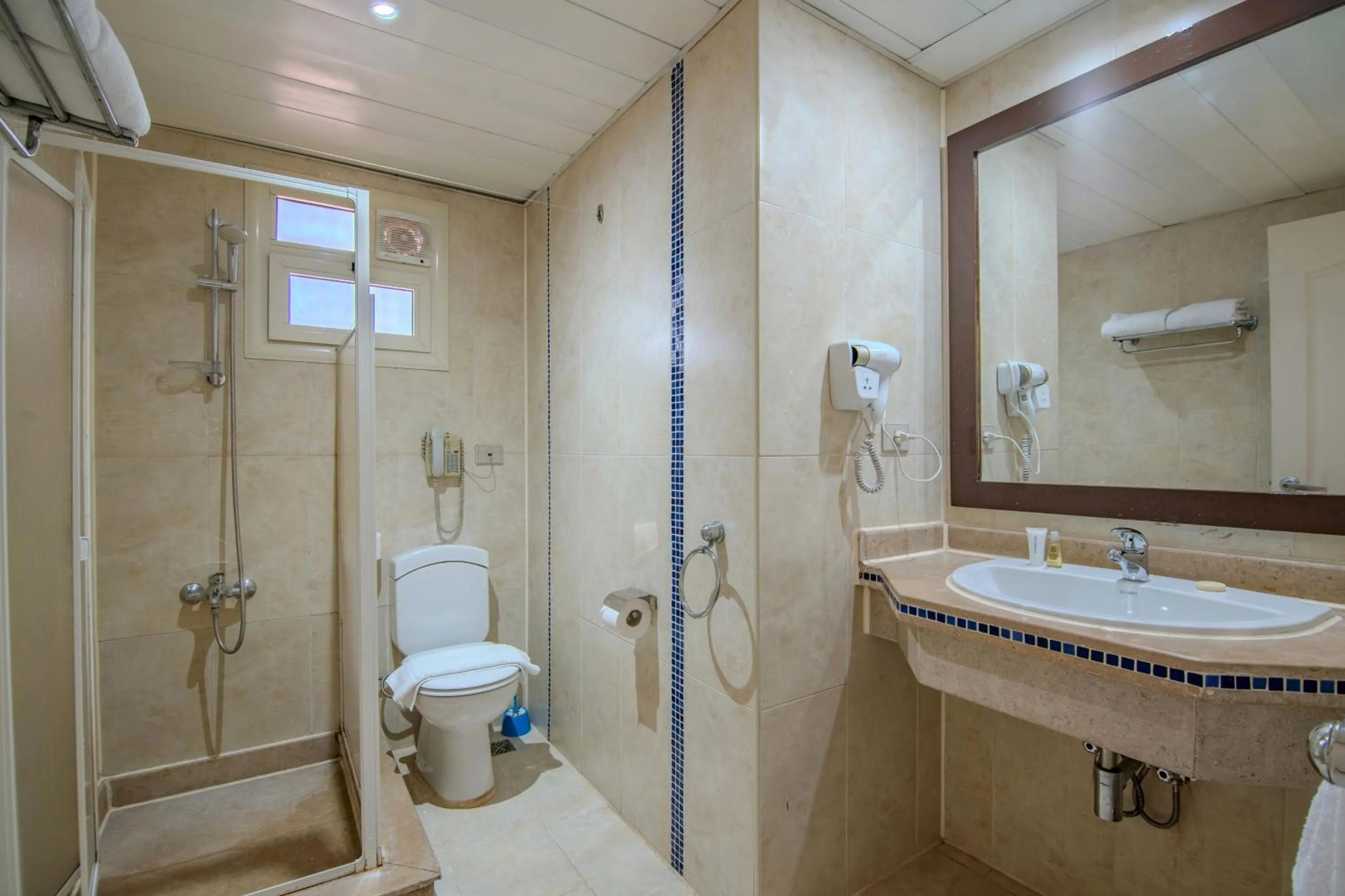Shower in Cardina Resort