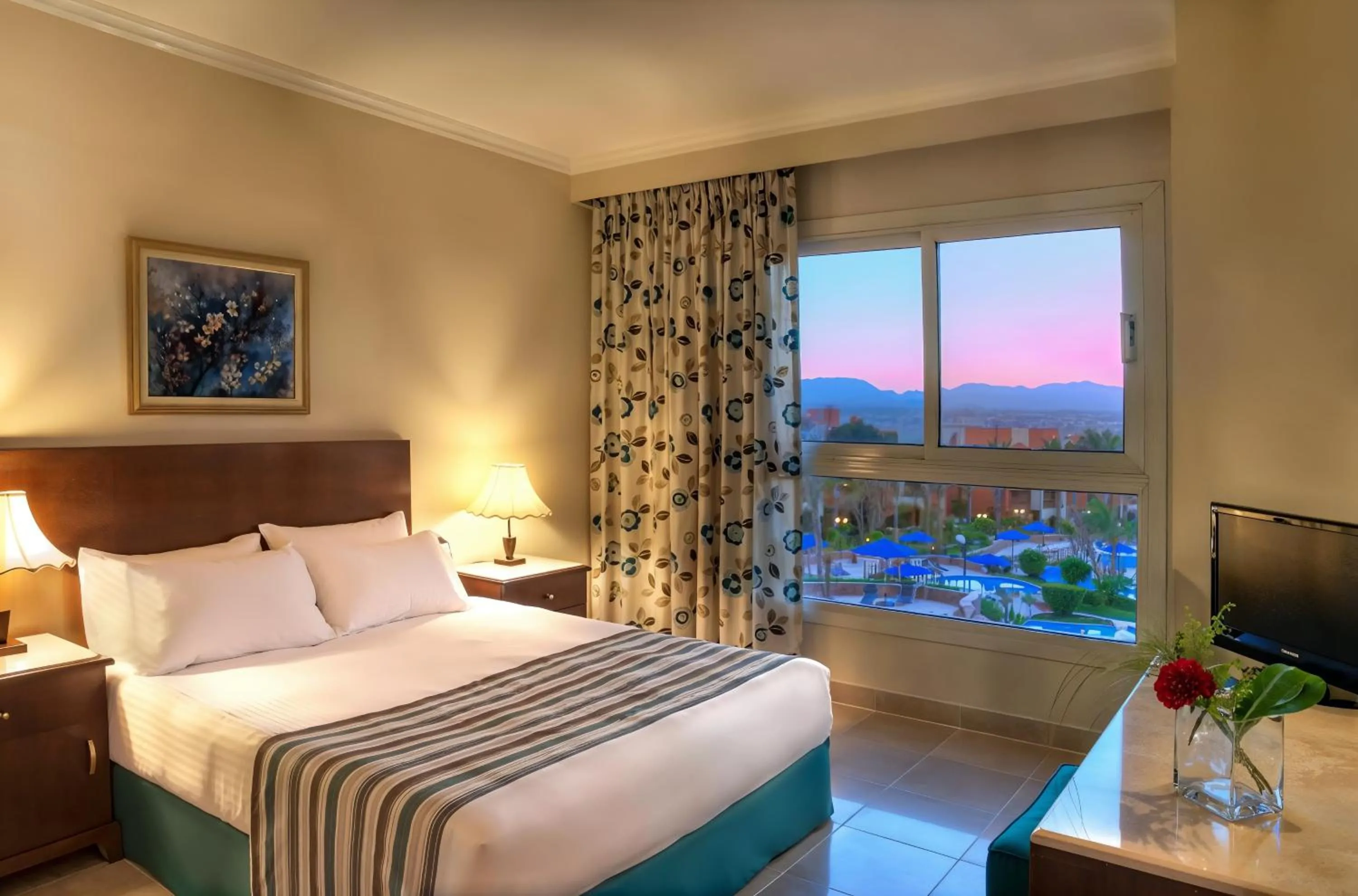 Bed in Cardina Resort