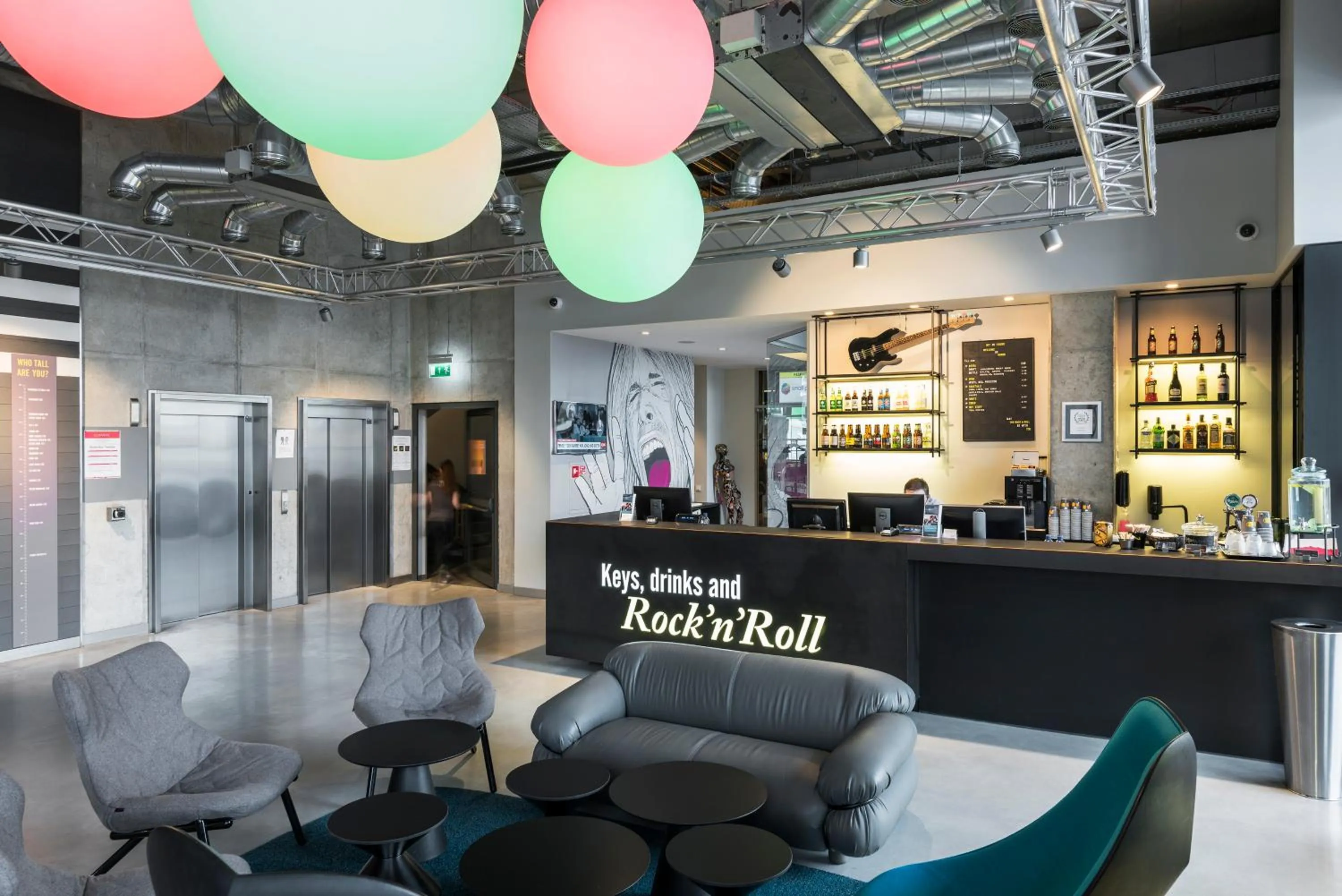 Lobby or reception in Comfort Hotel LT - Rock 'n' Roll Vilnius